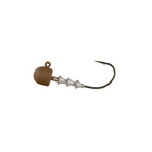 Dome Jighead - Matte Brown - 6th Sense Fishing