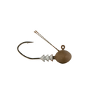 Ned Rig Football Head - Matte Brown - 6th Sense Fishing