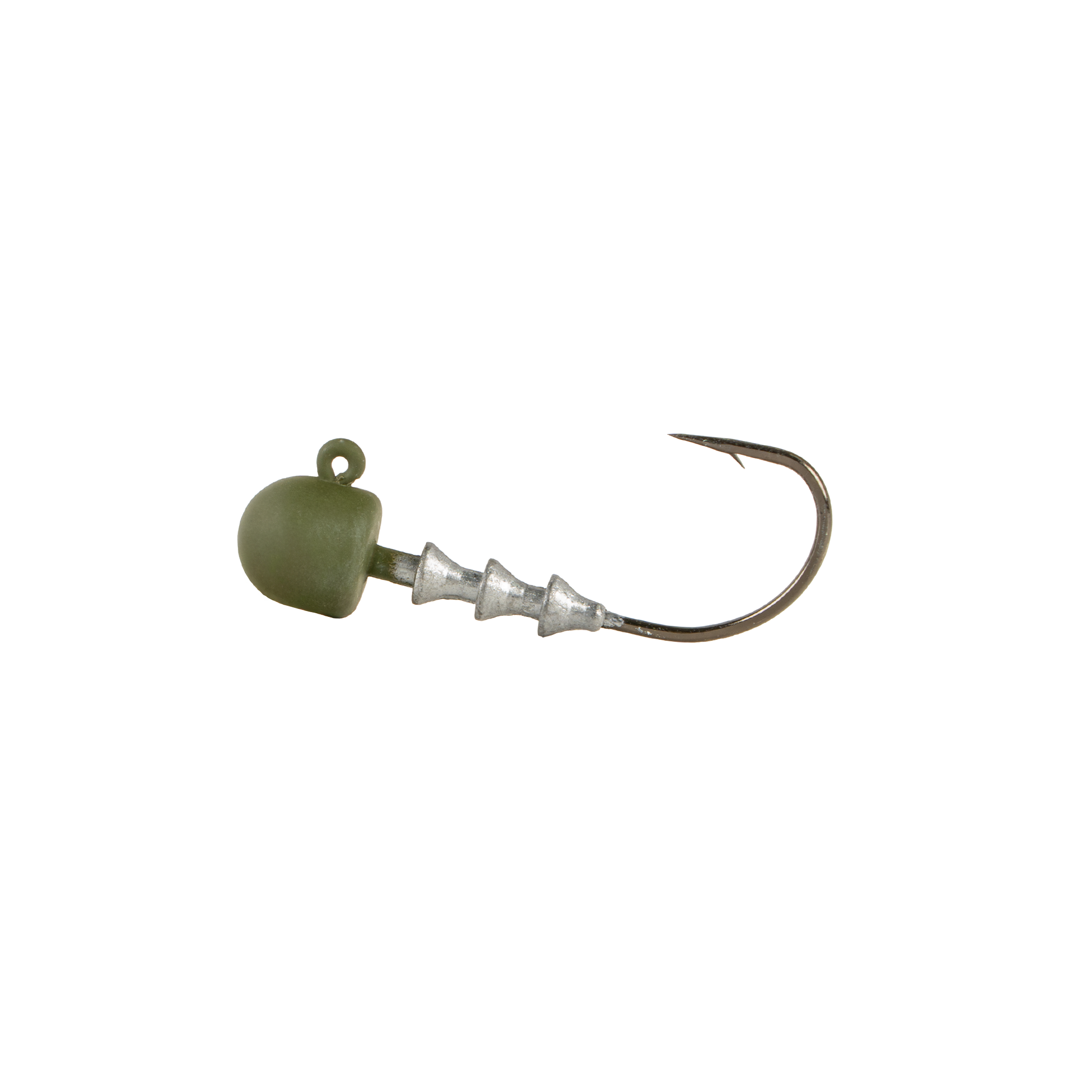 Dome Jighead - Matte Green Pumpkin - 6th Sense Fishing
