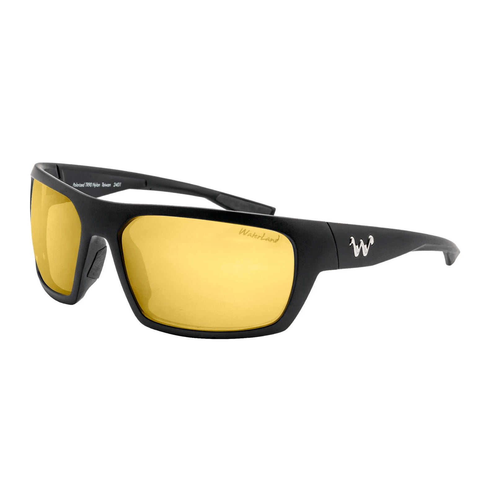 WaterLand Polarized Sunglasses - Milliken - Matte Black – 6th