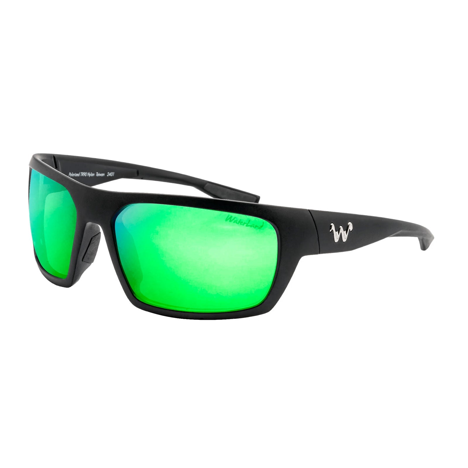 WaterLand Polarized Sunglasses - Milliken - Matte Black – 6th