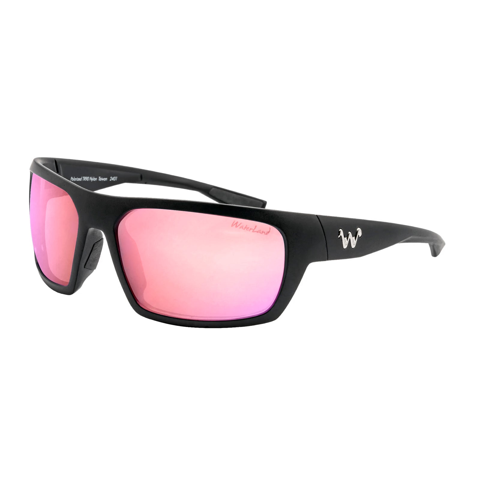 WaterLand Polarized Sunglasses - Milliken - Matte Black – 6th