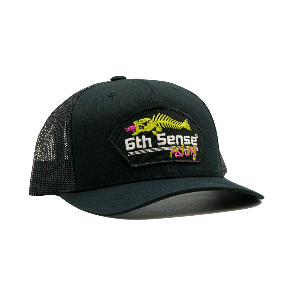 6th Sense Fishing - Premium Hats - Net Man - Black
