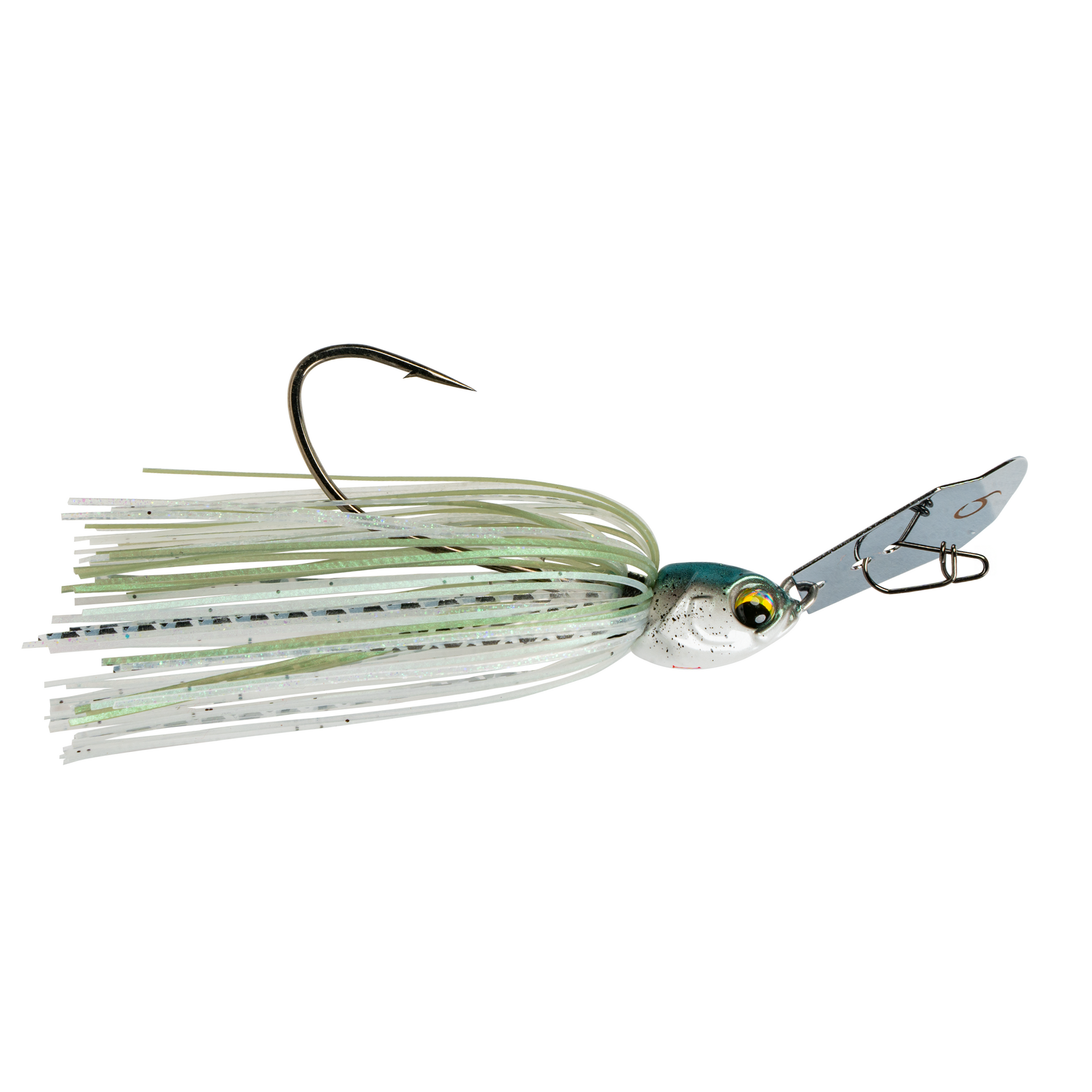 environmentally safe fishing lures JigSaw Bladed Jig - Pro Green Shad