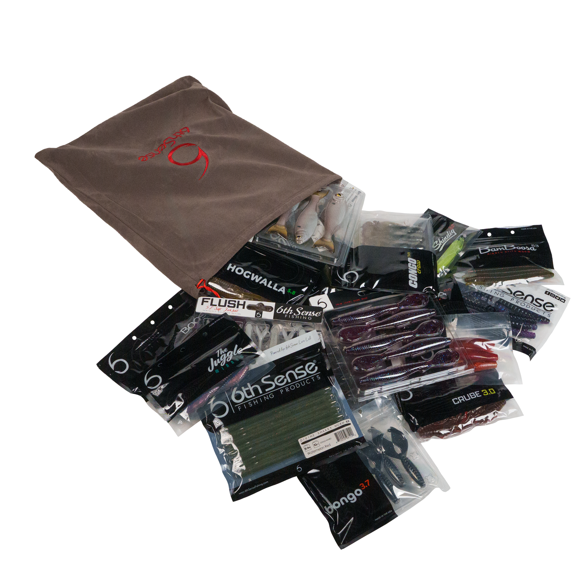 Soft Plastic Sampler Fishing Bundle | 20+ Lure Styles ($115+ Value
