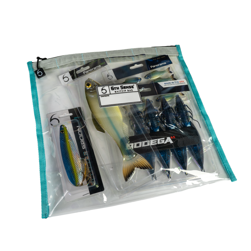 BaitZip Pro Gusseted Bag - 6th Sense Fishing