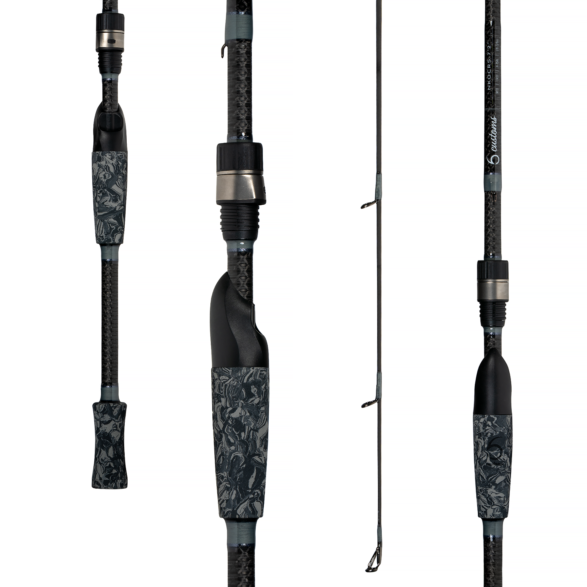 6 Customs Neko Special - 7'2" Medium, Fast (Spinning)