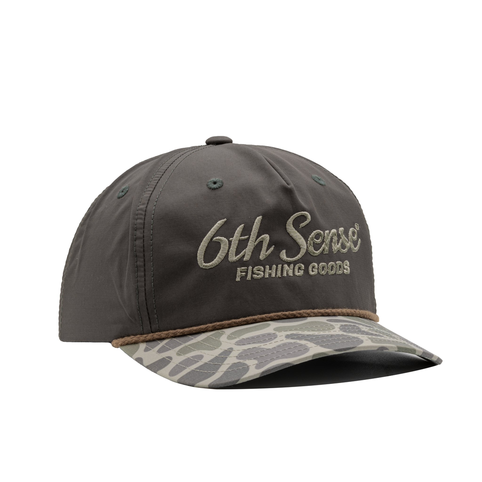 6th Sense Fishing- Premium Snapback Hats - Stealthy 6