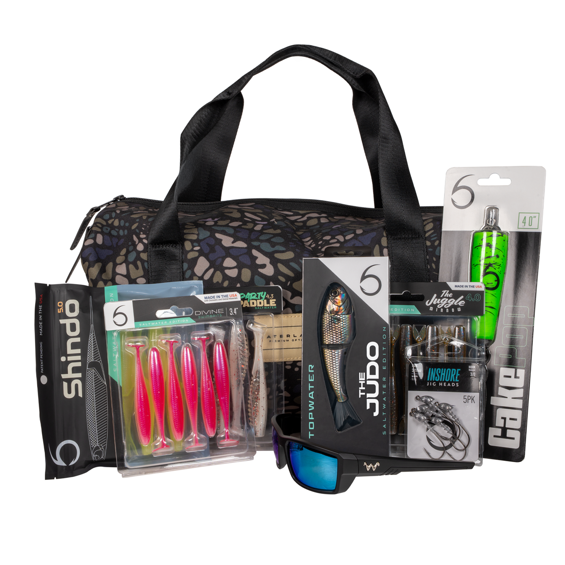 fisherman Recon Fishing Bundle | Bait Camp Duffle + Premium Tackle ($195+