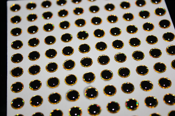 6th Sense 3D Eyes Gold 5MM 112pk 6th Sense 3D Eyes Gold 5MM 112pk