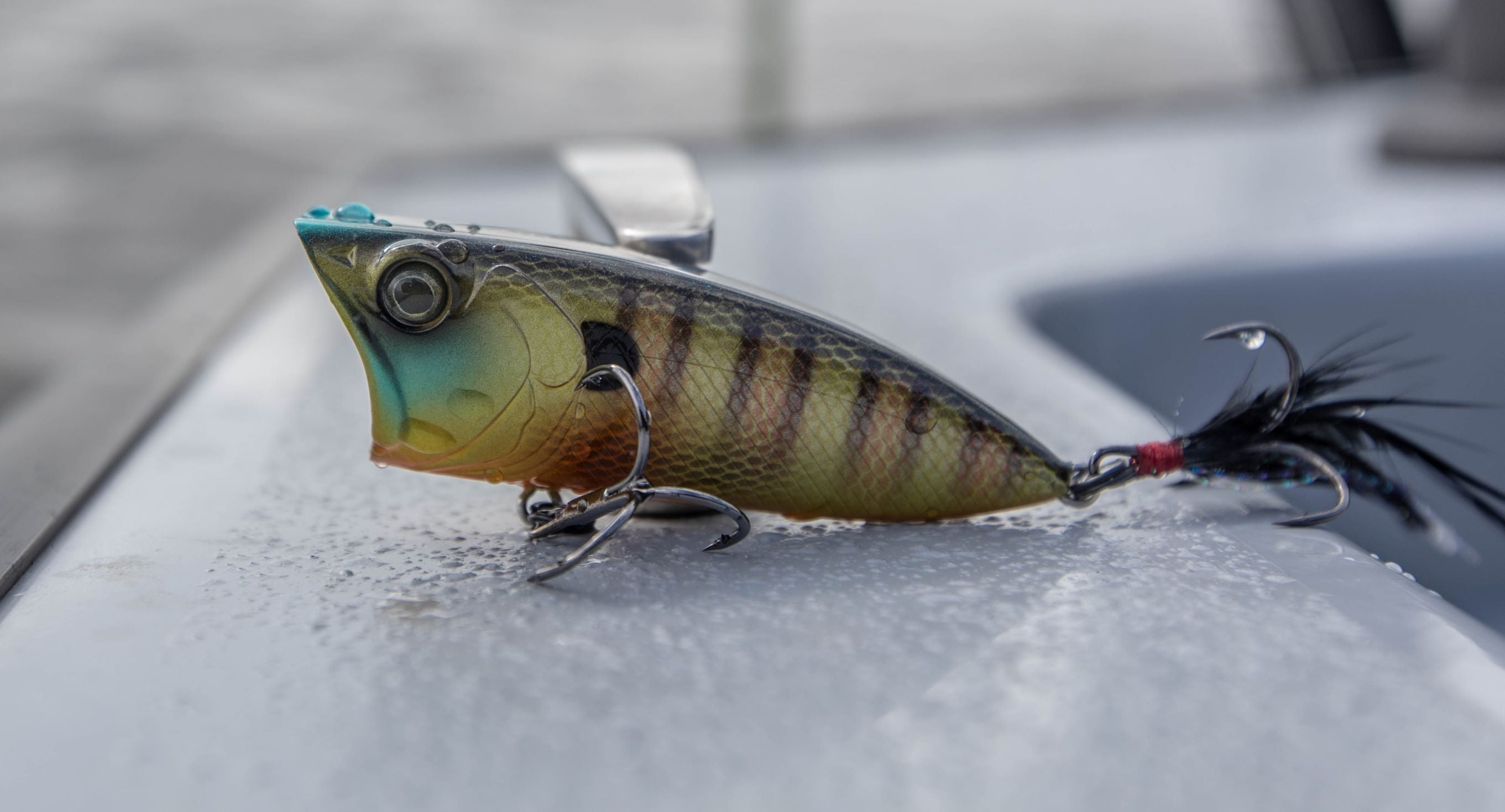 6th Sense Fishing SplashBack Popper-Bluegill Fire