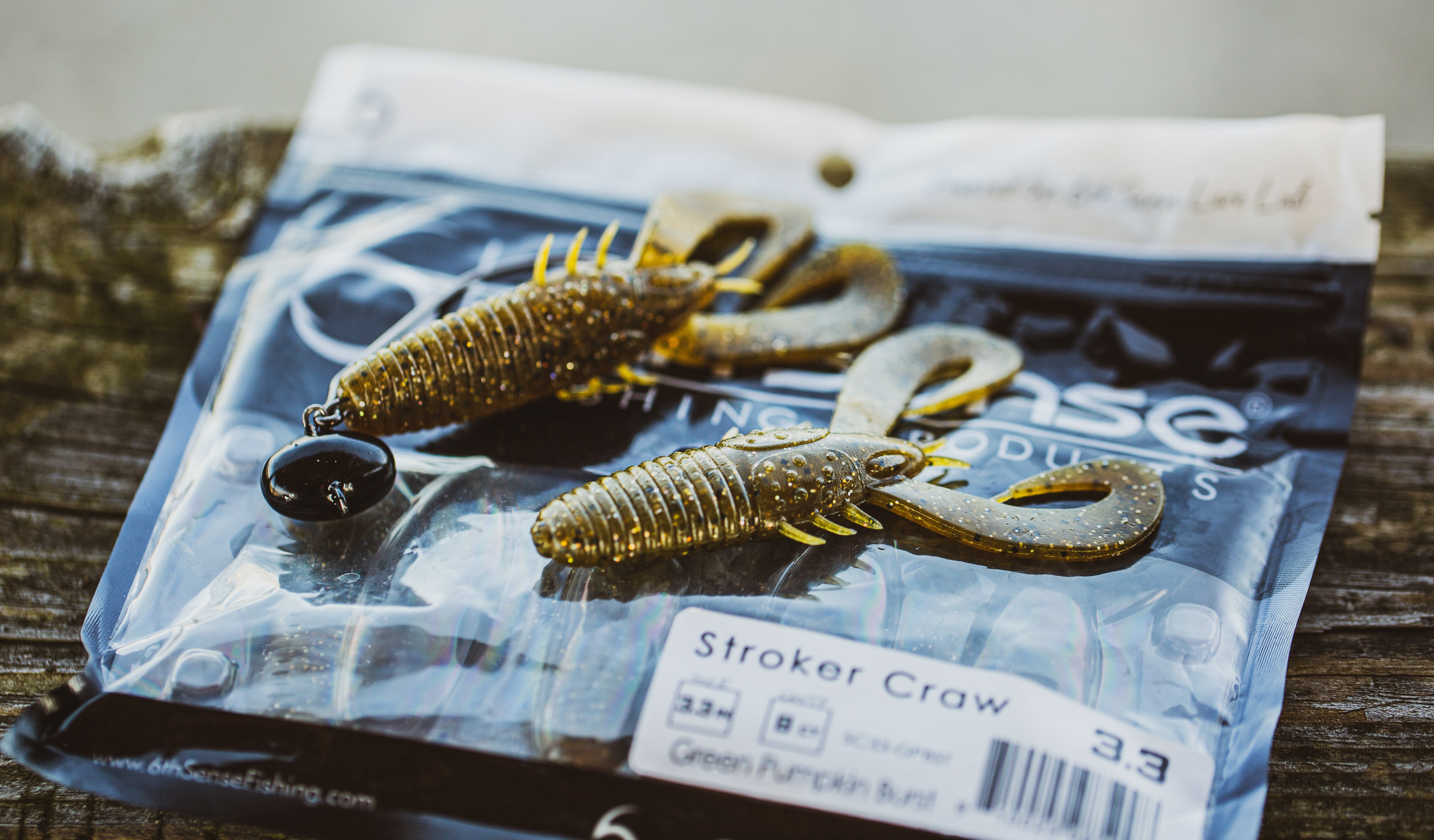 Stroker Craw - Green Pumpkin Burst