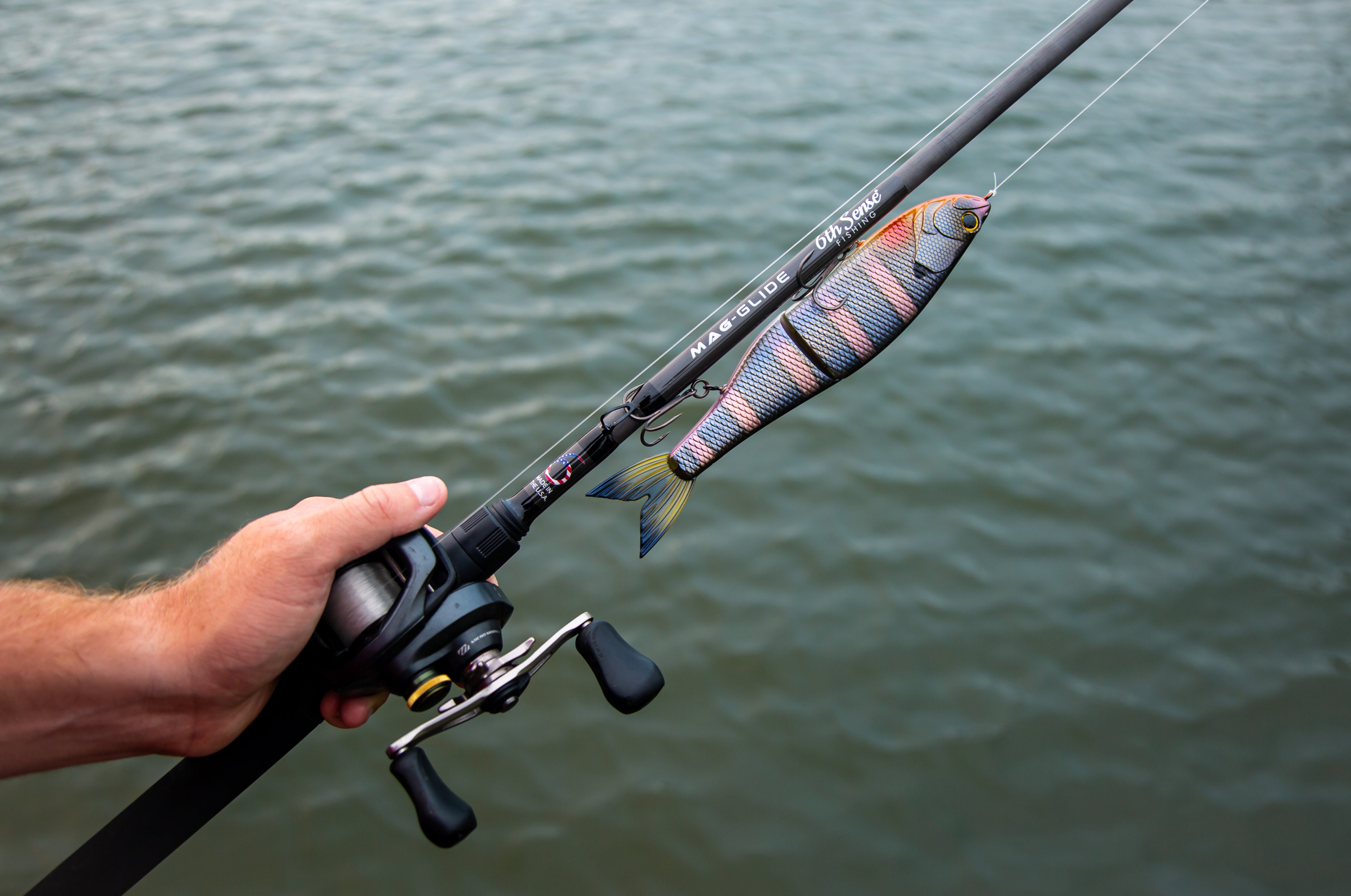 6th Sense Fishing - USA Series Casting Rod - 7'11 Mag Heavy, Fast