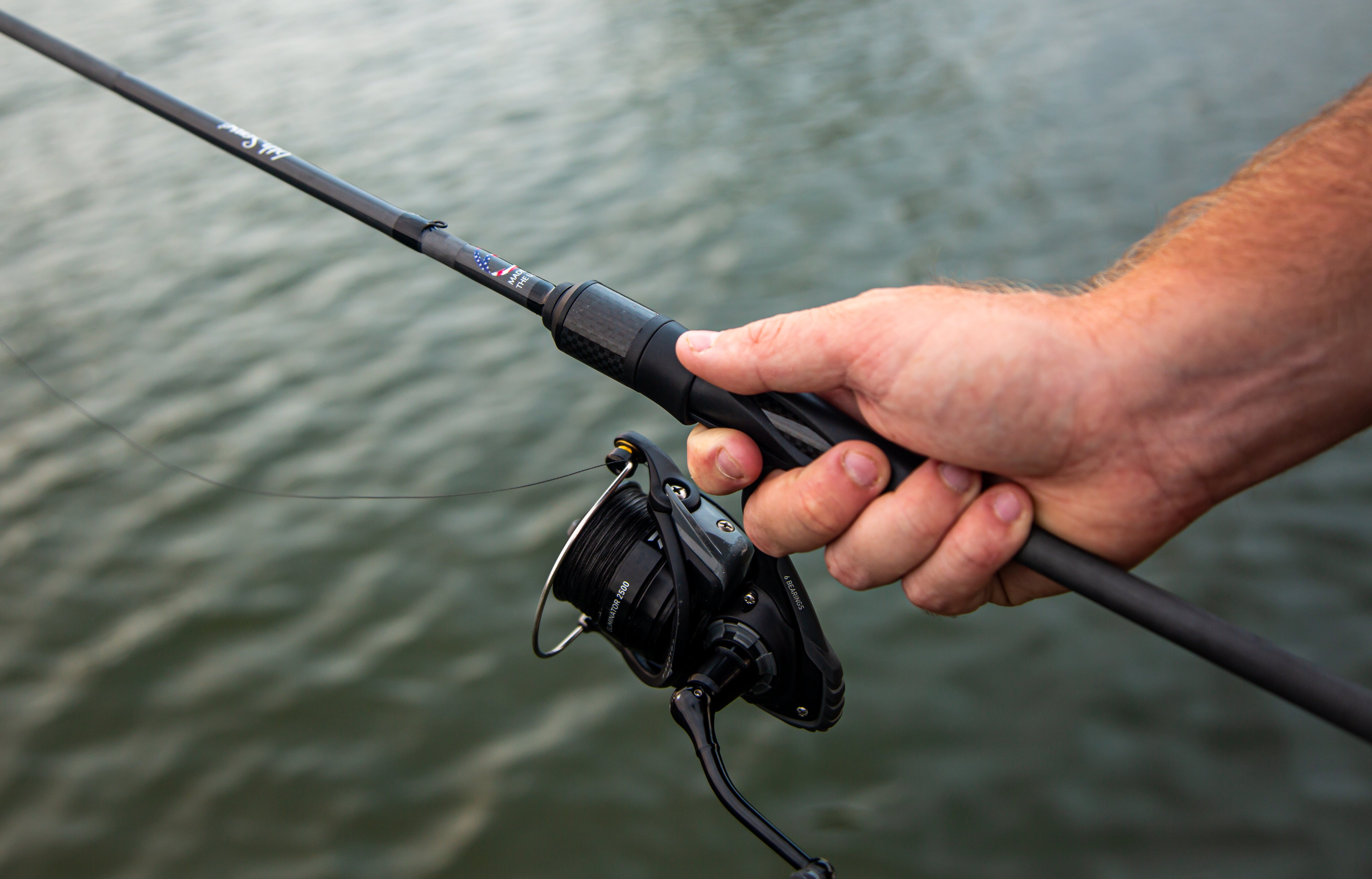 6th Sense Fishing - USA Series Spinning Rod - 7'0 Medium, Mod-Fast ( Spinning)