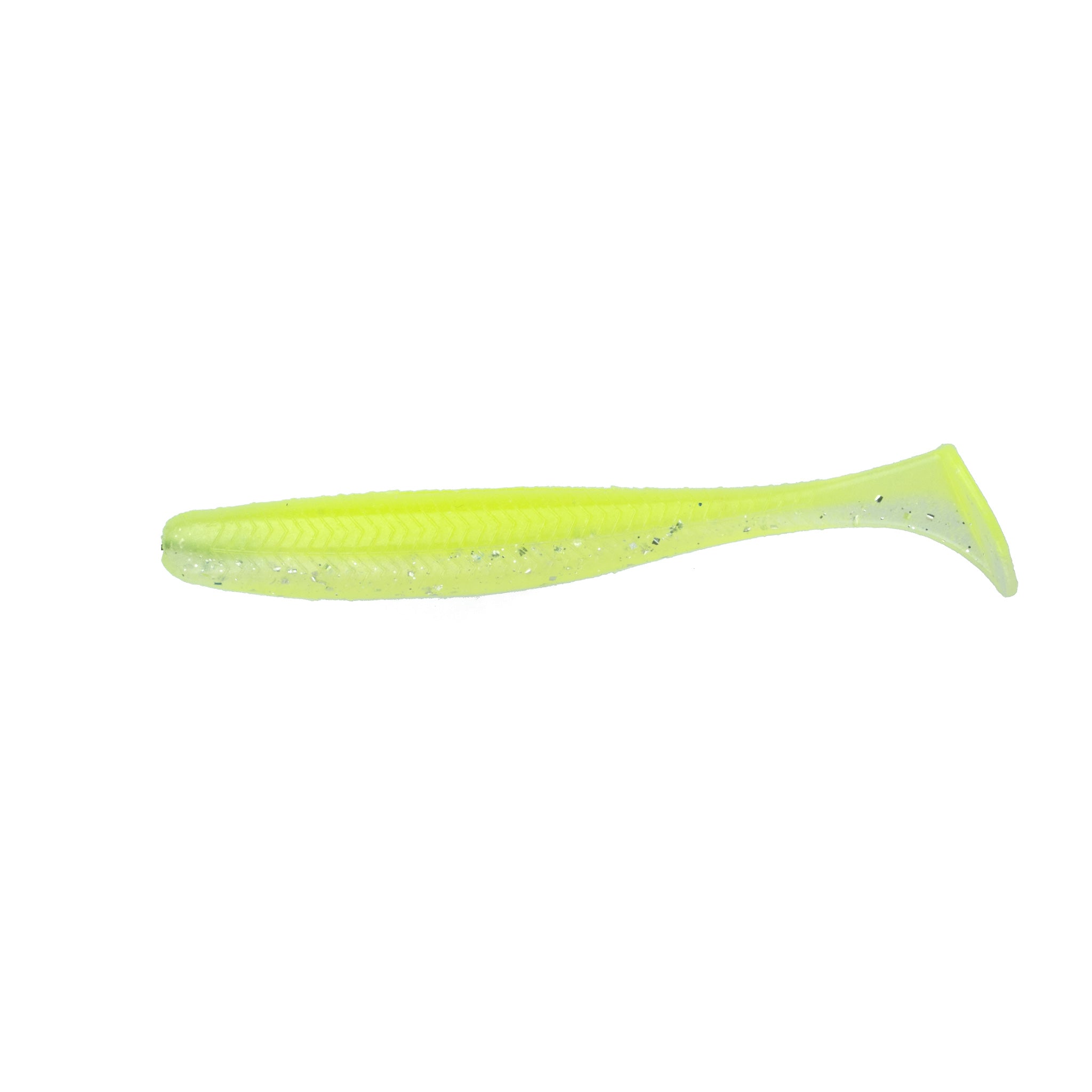 Swim Bait Split Soft Tail 6-1⁄2 Inch Green Stripes [CTSB317