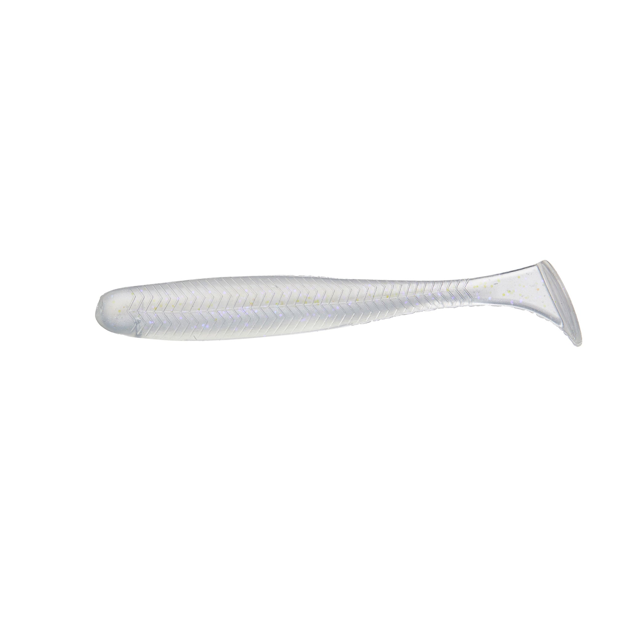Berkley PowerBait Curly Bones 4-Inch Soft Bait - White ICE Color For Freshwater Fishing