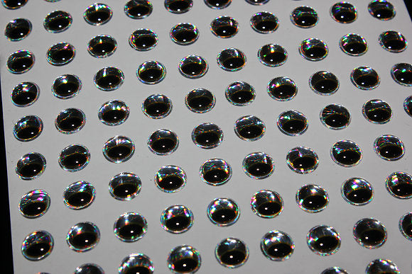 200Pcs*4mm/5mm/6mm/7mm/8mm/9mm 3D Holographic Fishing Lure Eyes