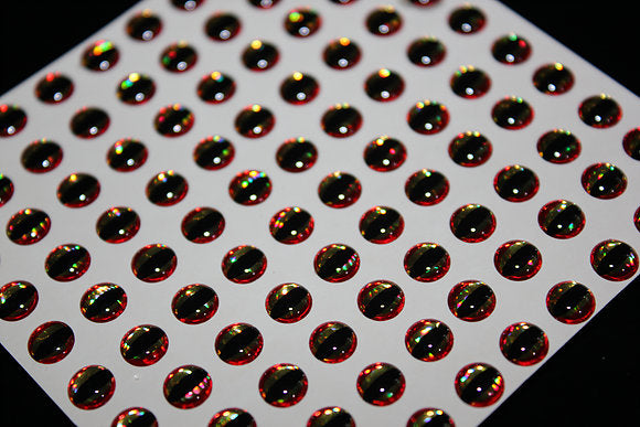 HD Red/Gold Slit 3D Eyes - 5mm-112ct HD Red/Gold Slit 3D Eyes - 5mm-112ct