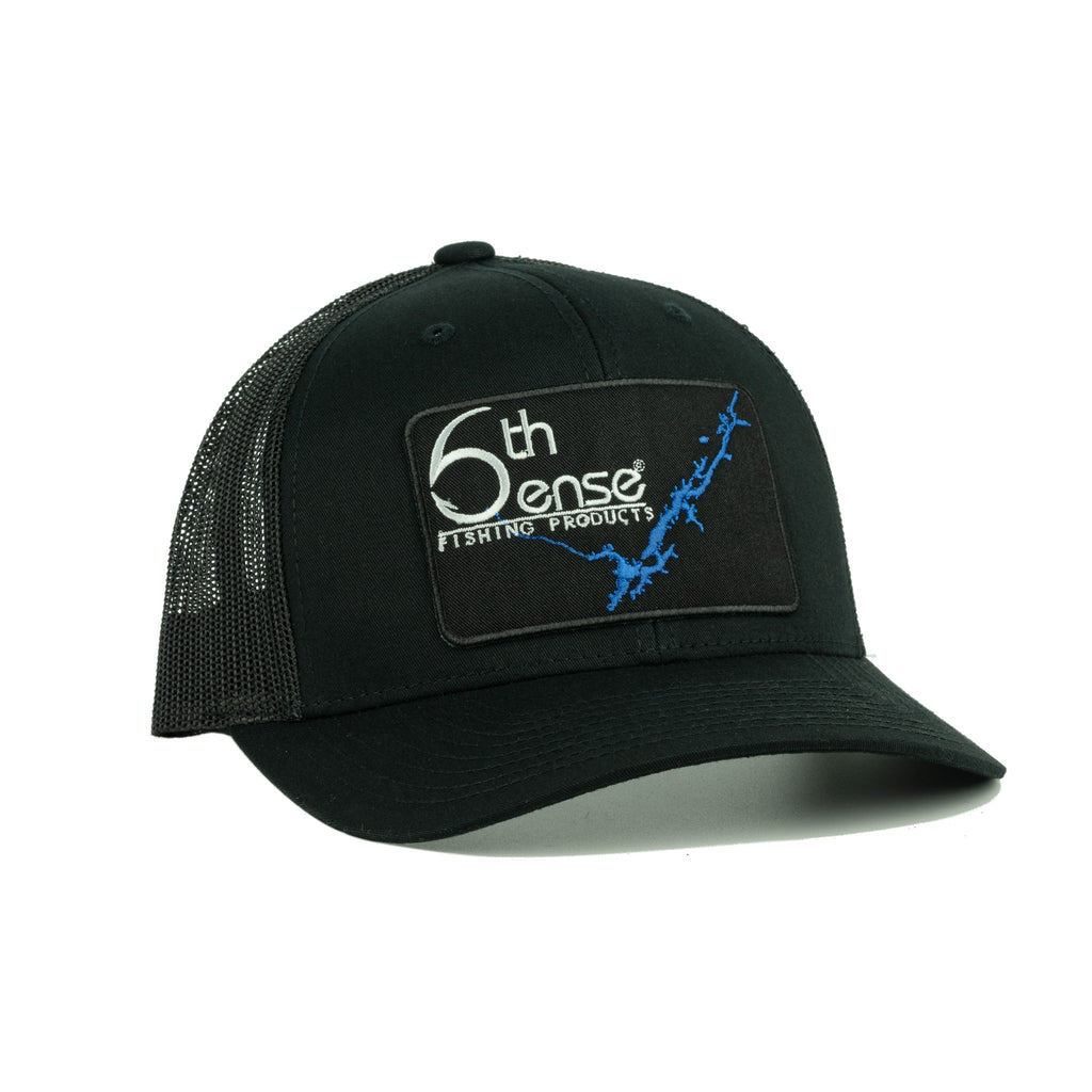 6th Sense Fishing - Premium Hats - Texas Lunker - Gray/Black/Red