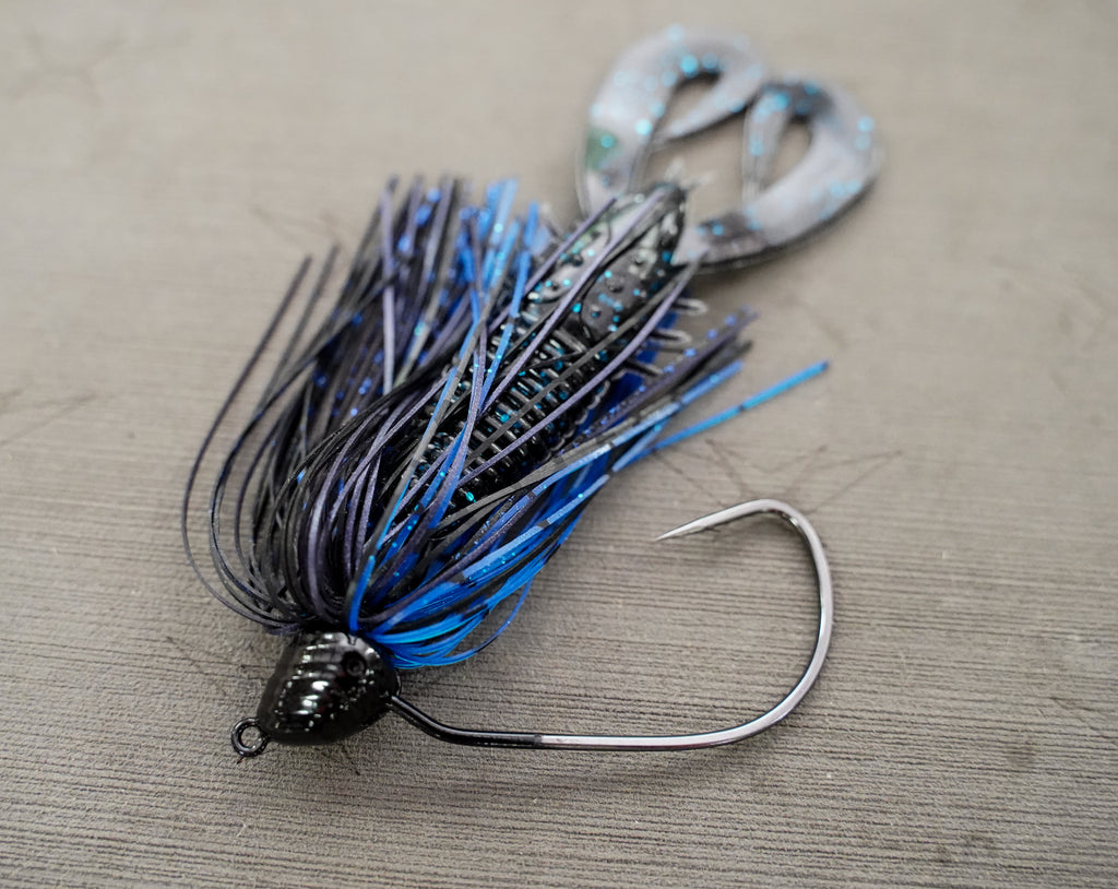 6th Sense Fishing - Axle Hybrid Jigs - Black N Blue