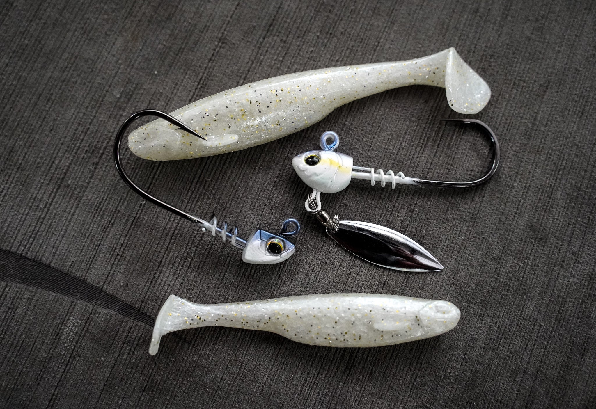 Whale Swimbait - Platinum White