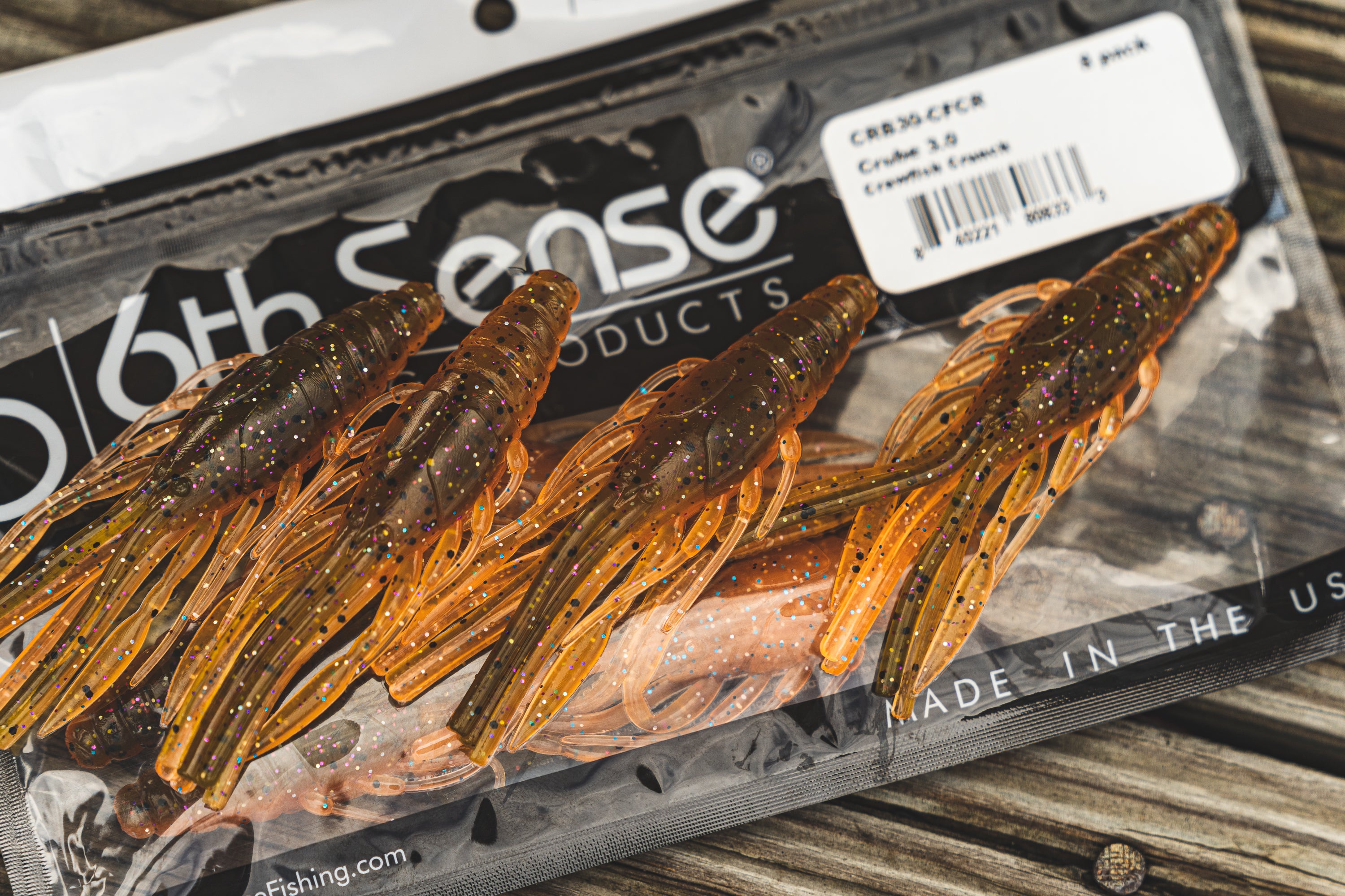 6th Sense Lipless Crankbait - Copper Crawfish - 2 3/4 inch