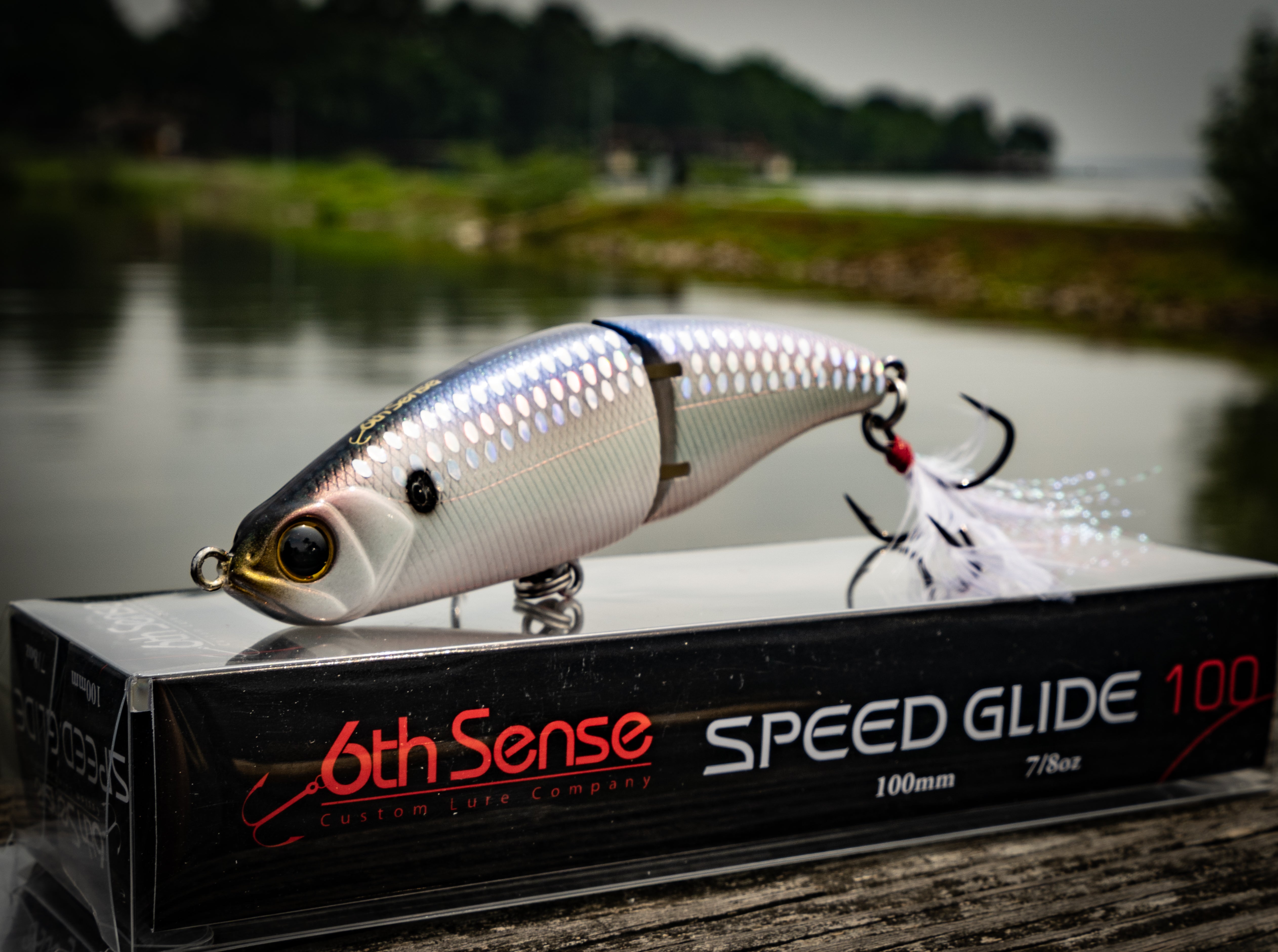 6th Sense Speed Glide 100 Swimbait, Shad Scales