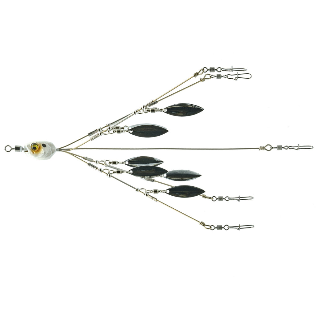 9er Lures 6 ARM 6 SHAD UMBRELLA RIG - The Hull Truth - Boating