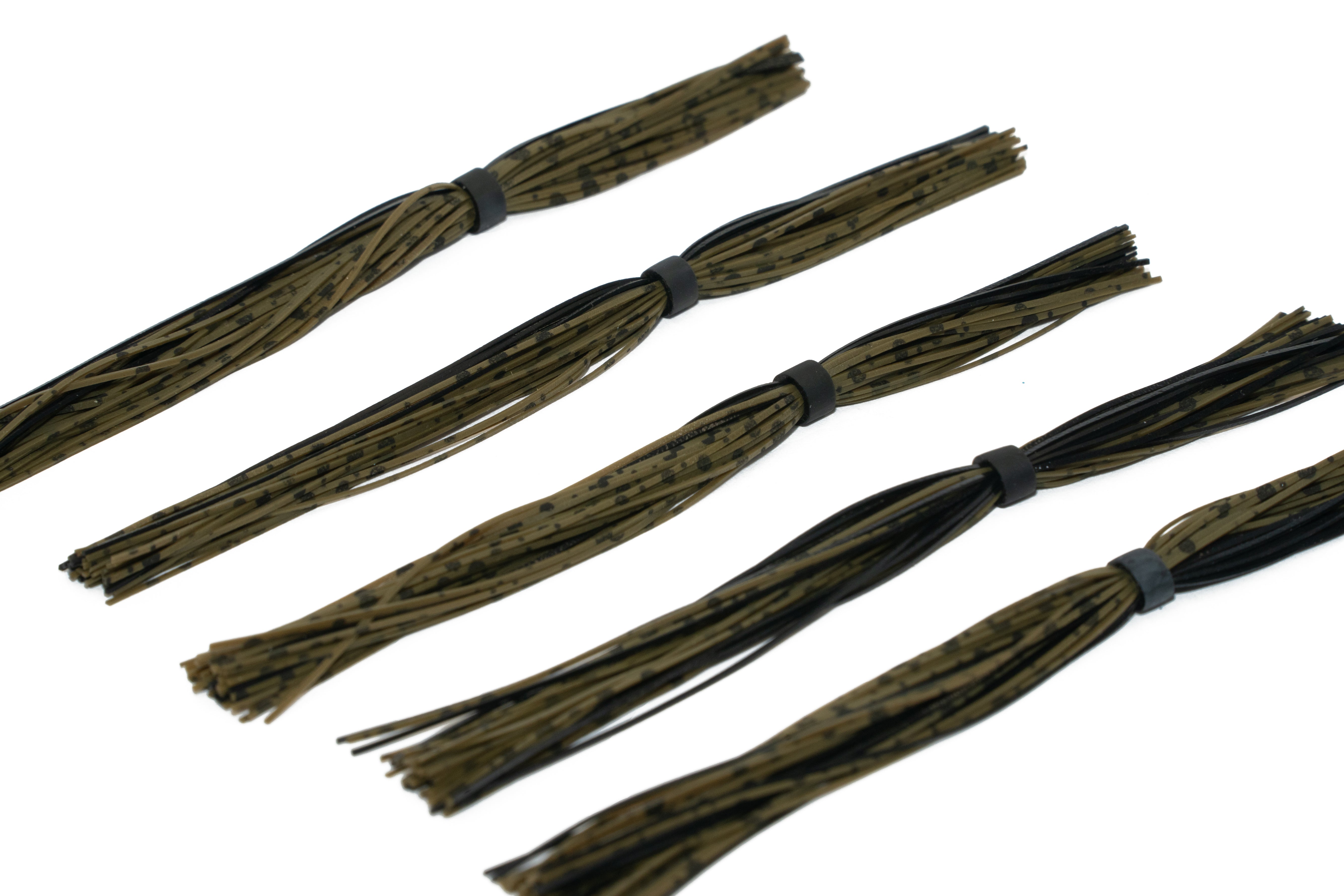 Silicone Skirt - Green Pumpkin Black - 6th Sense Fishing