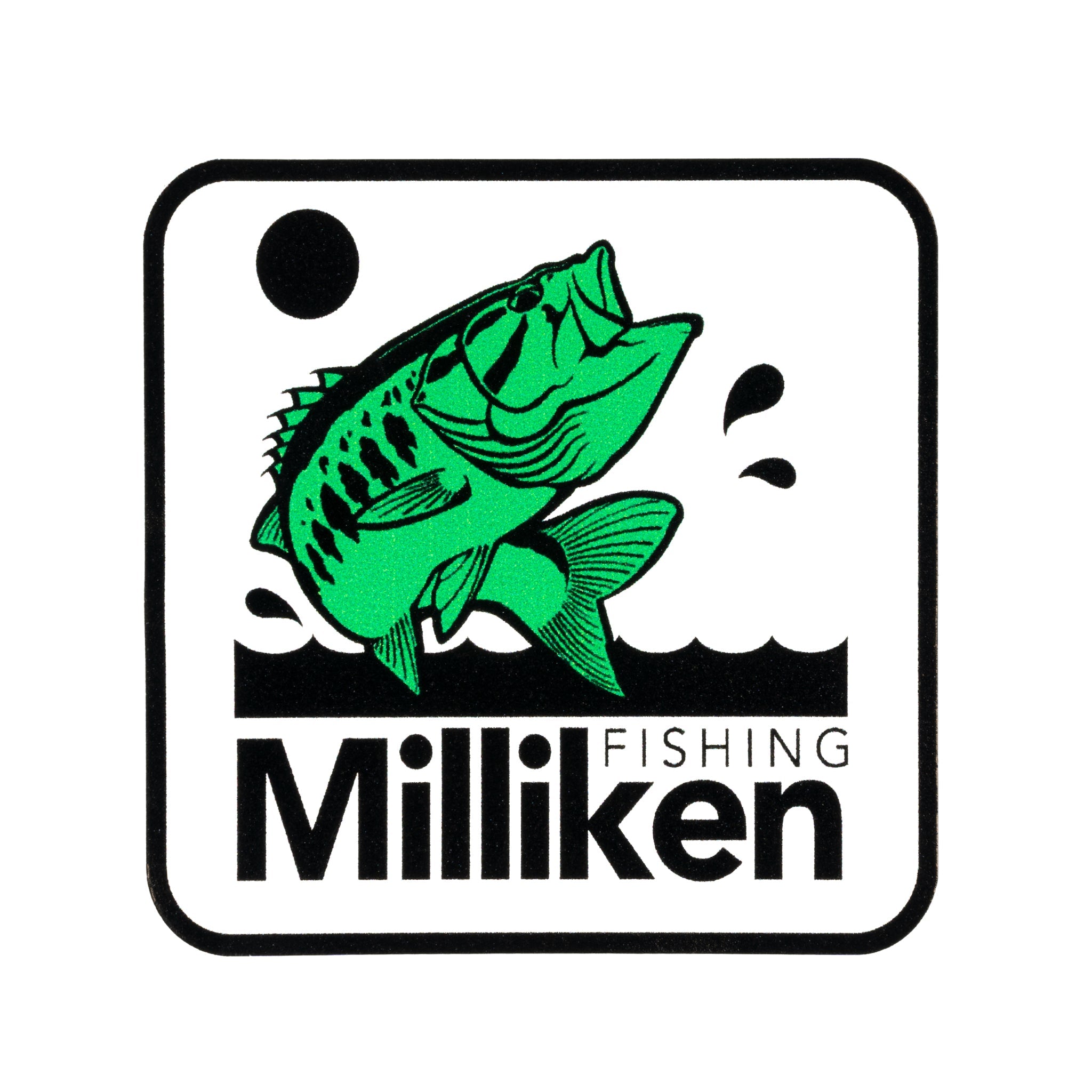 Milliken Fishing 'Bass Age' Decal