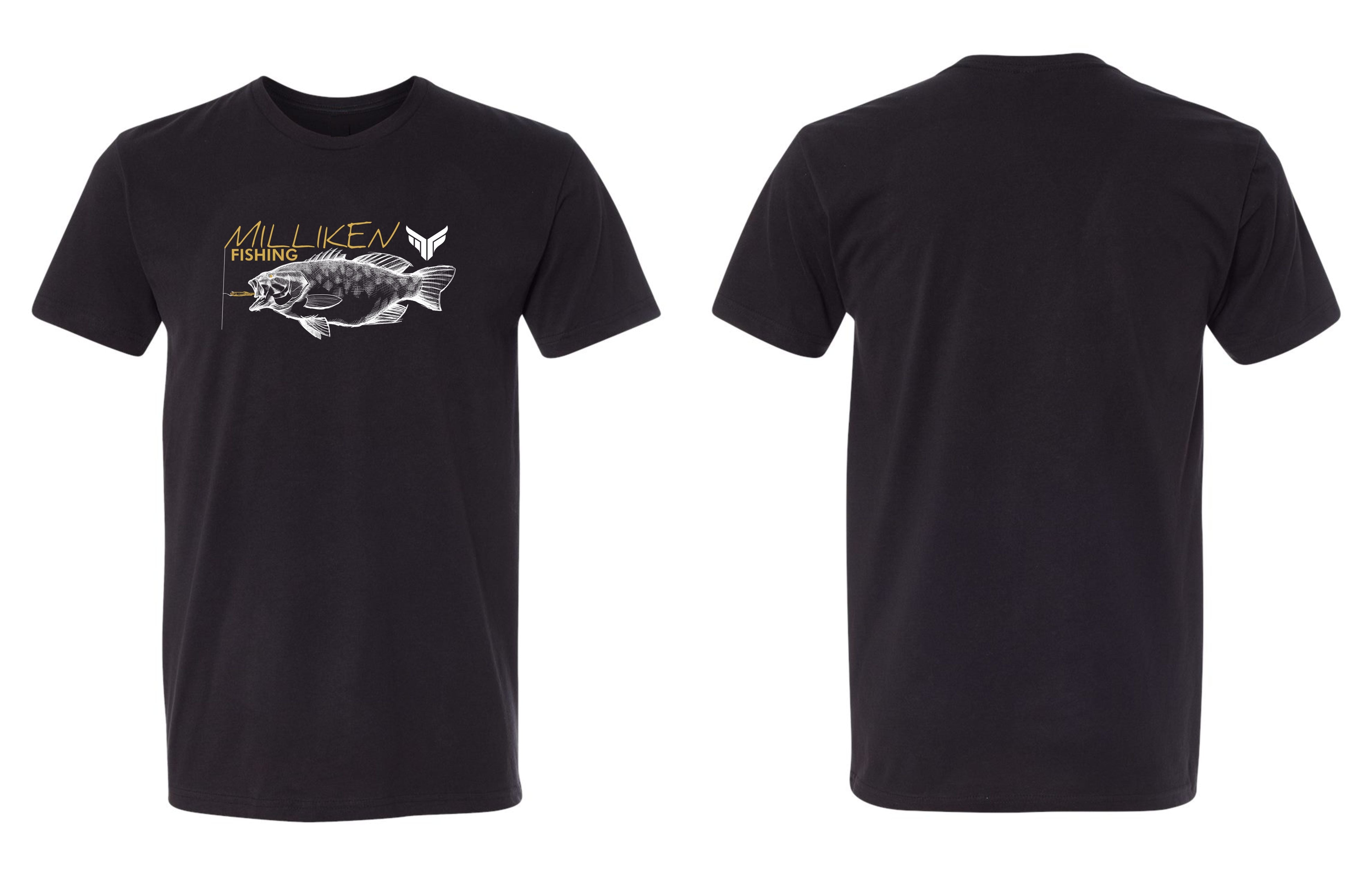 Milliken Fishing Tee - Black