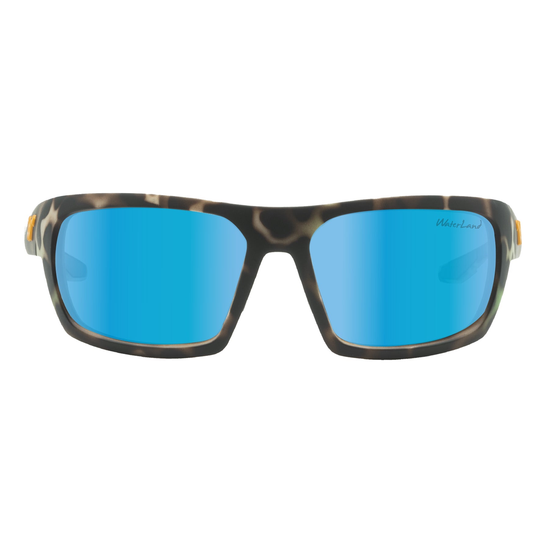 Waterland Fishing Sunglasses Milliken / Black / Blue Mirror Poly