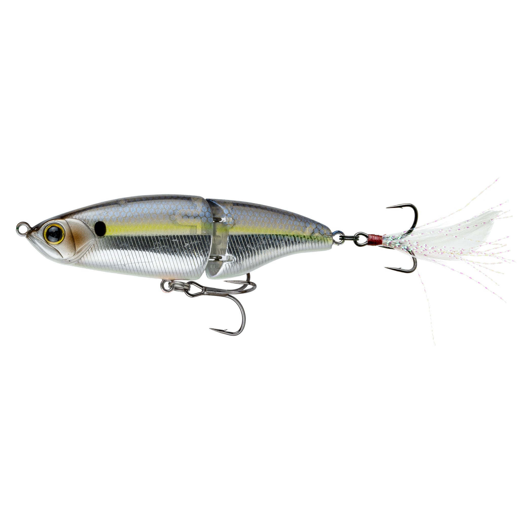 6th Sense Fishing - Speed Glide 100 Swimbait - Chrome Threadfin