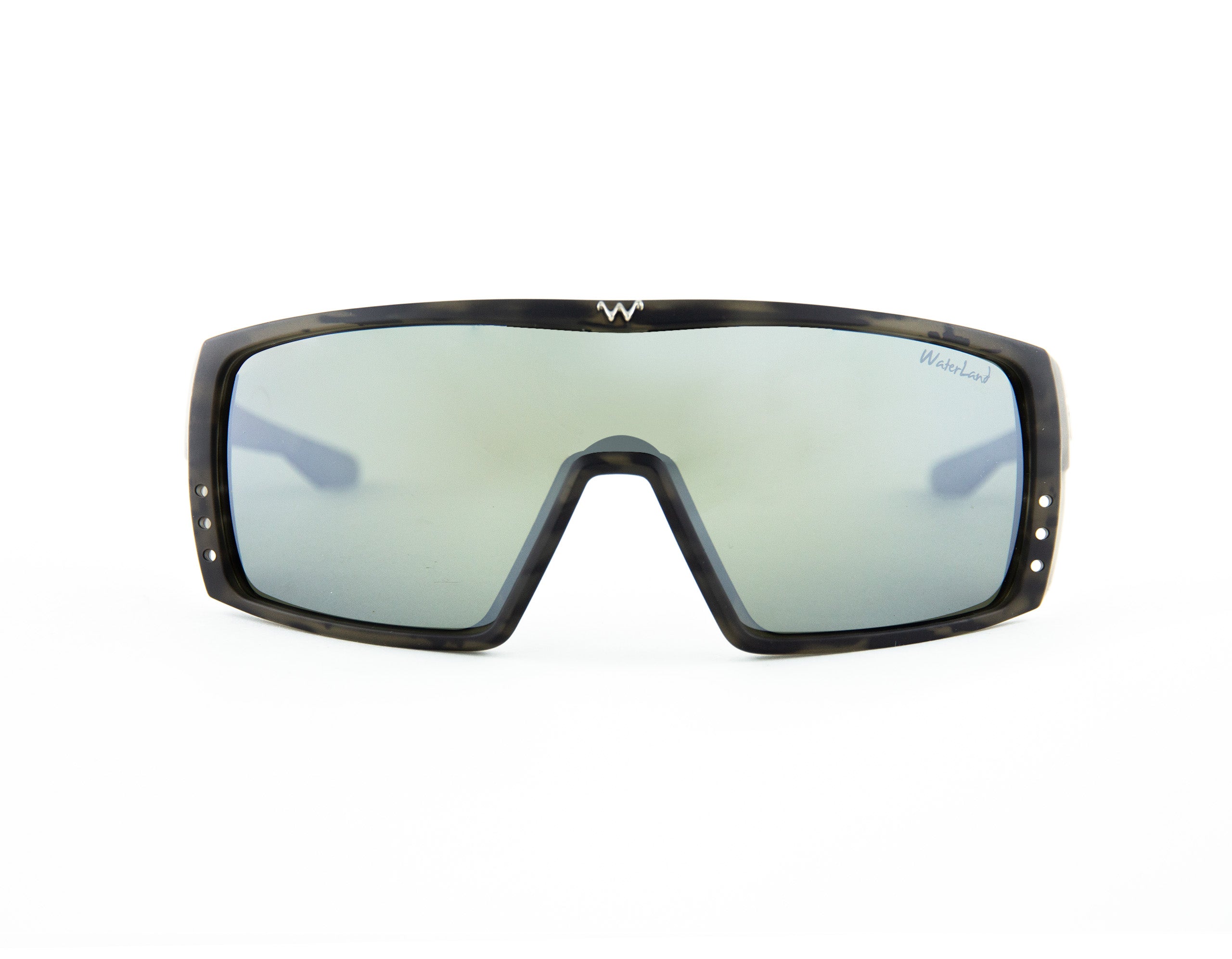 Waterland Co Sunglasses BedFishers Blackwater Blue Honey Mirror