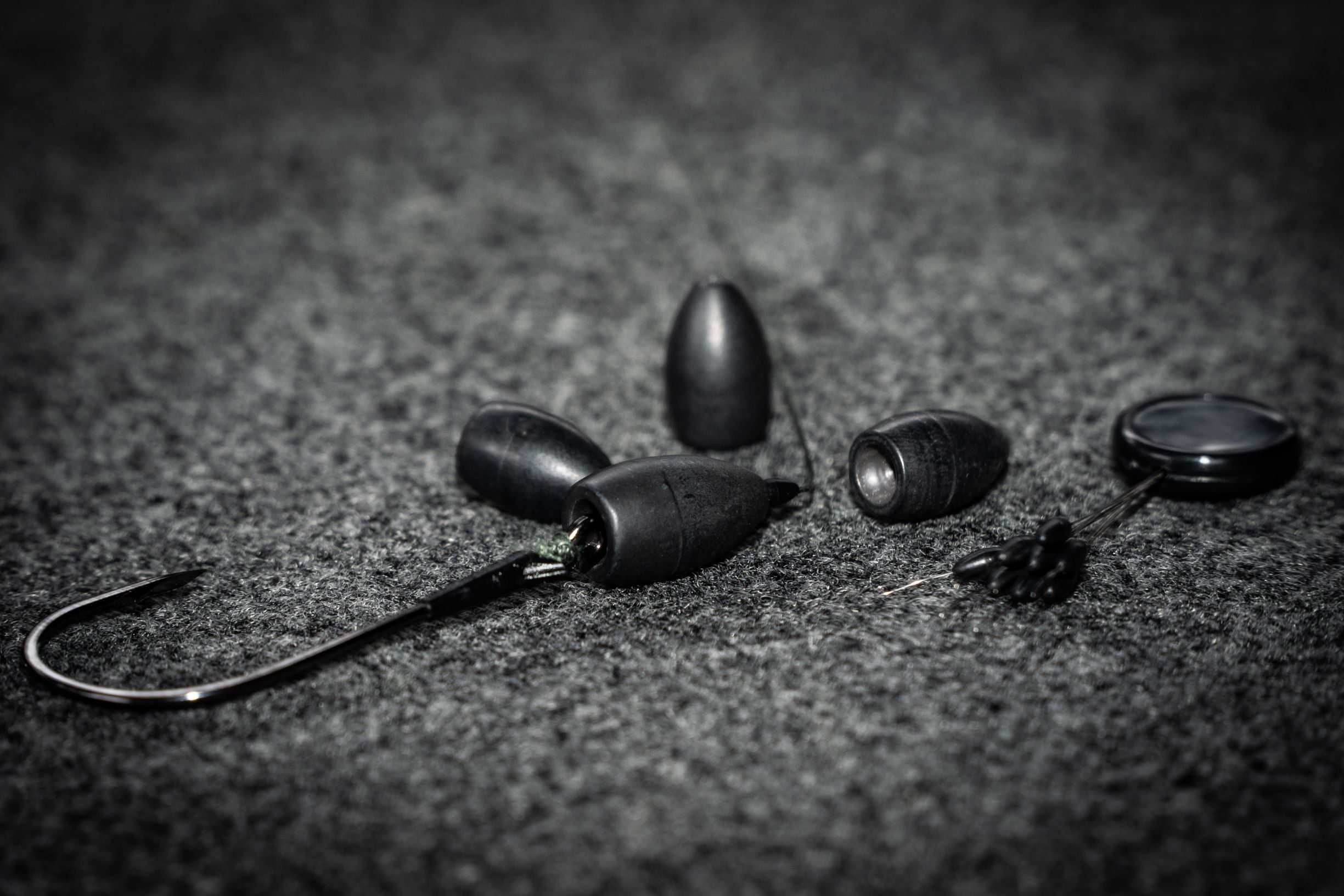 'Pitch Black' Tungsten - Flipping Weight