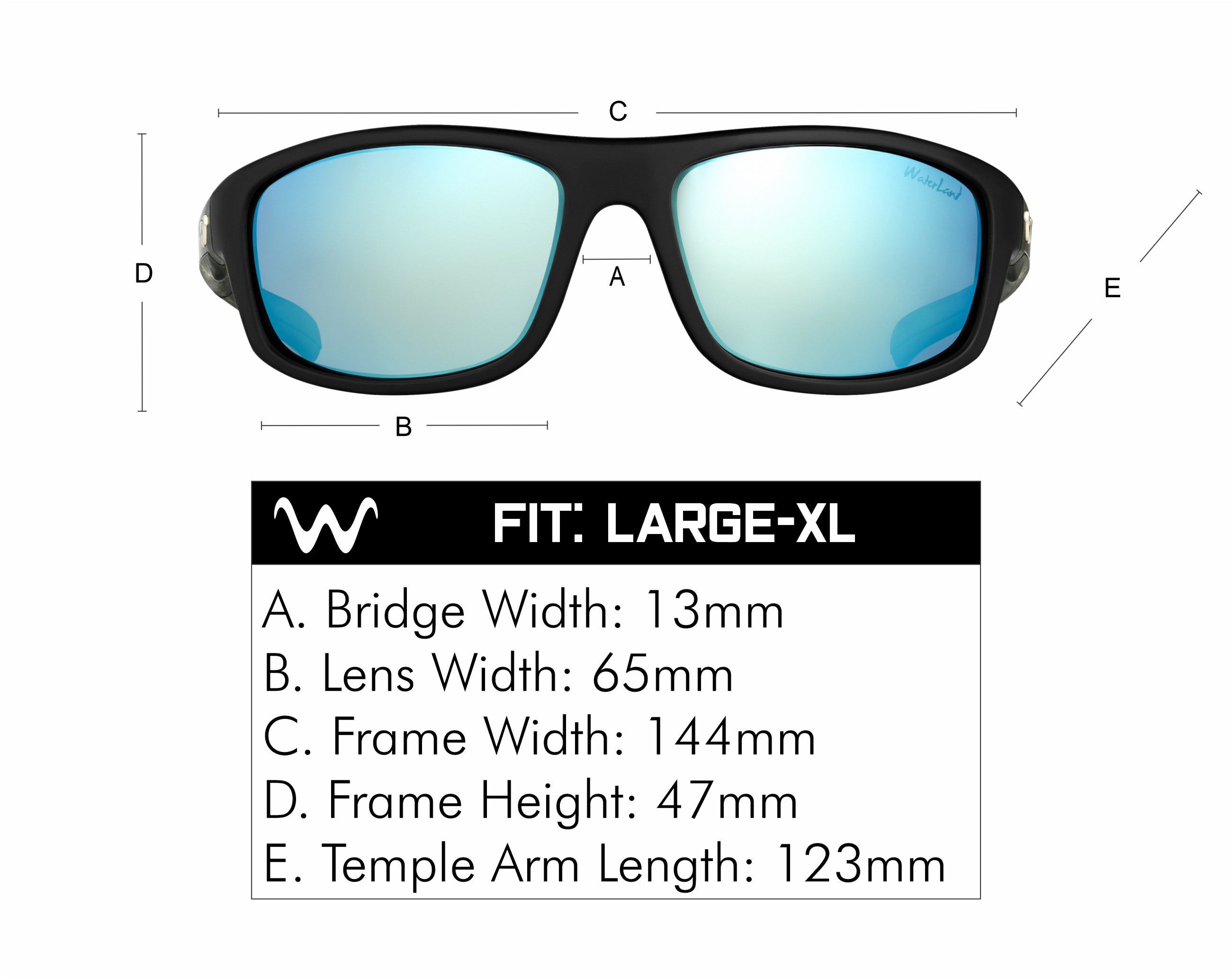 Buy 6th Sense Fishing WaterLand Sunglasses WaterLand Co. - Jeune -  BlackWater Online at Best Price