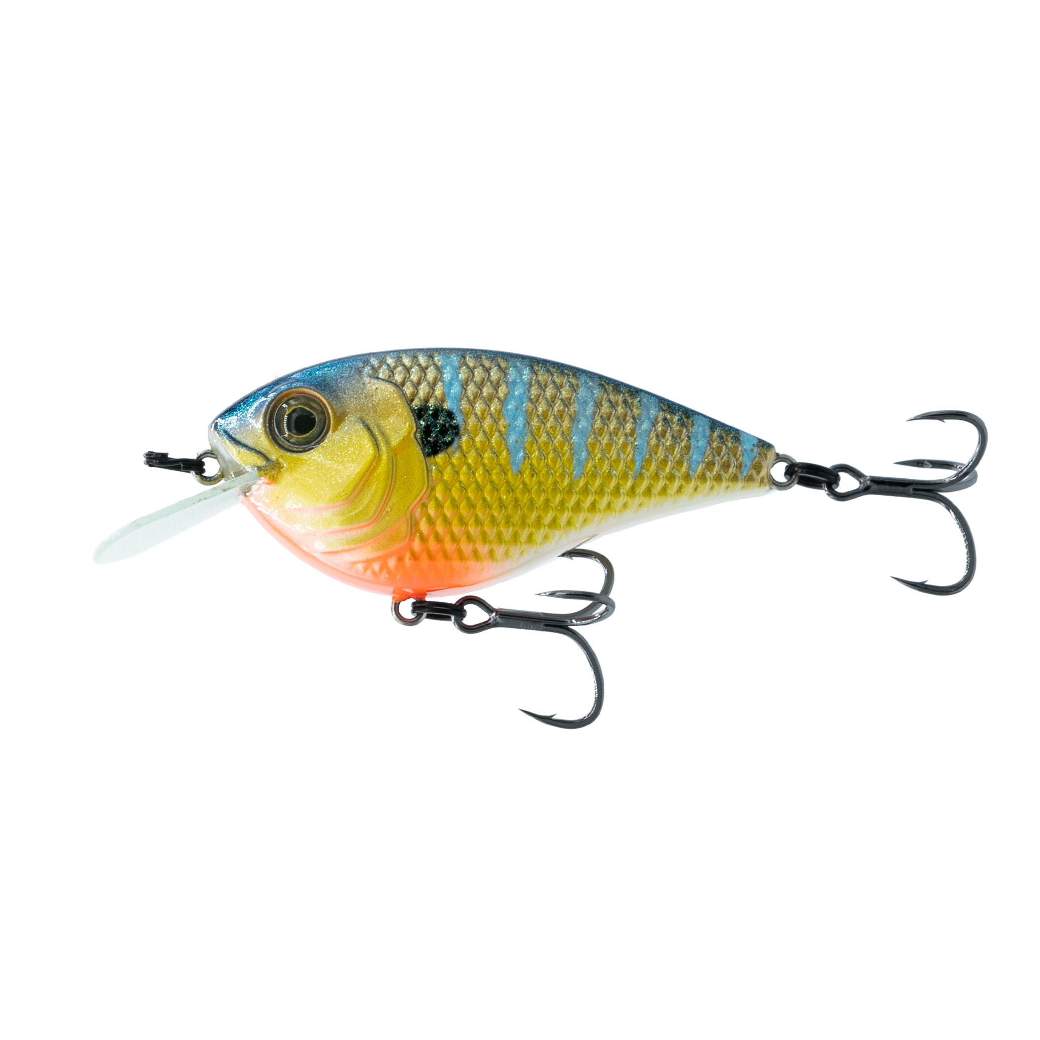 Fishing Tackle Lures Flat Sided Square Bluegill Metallic