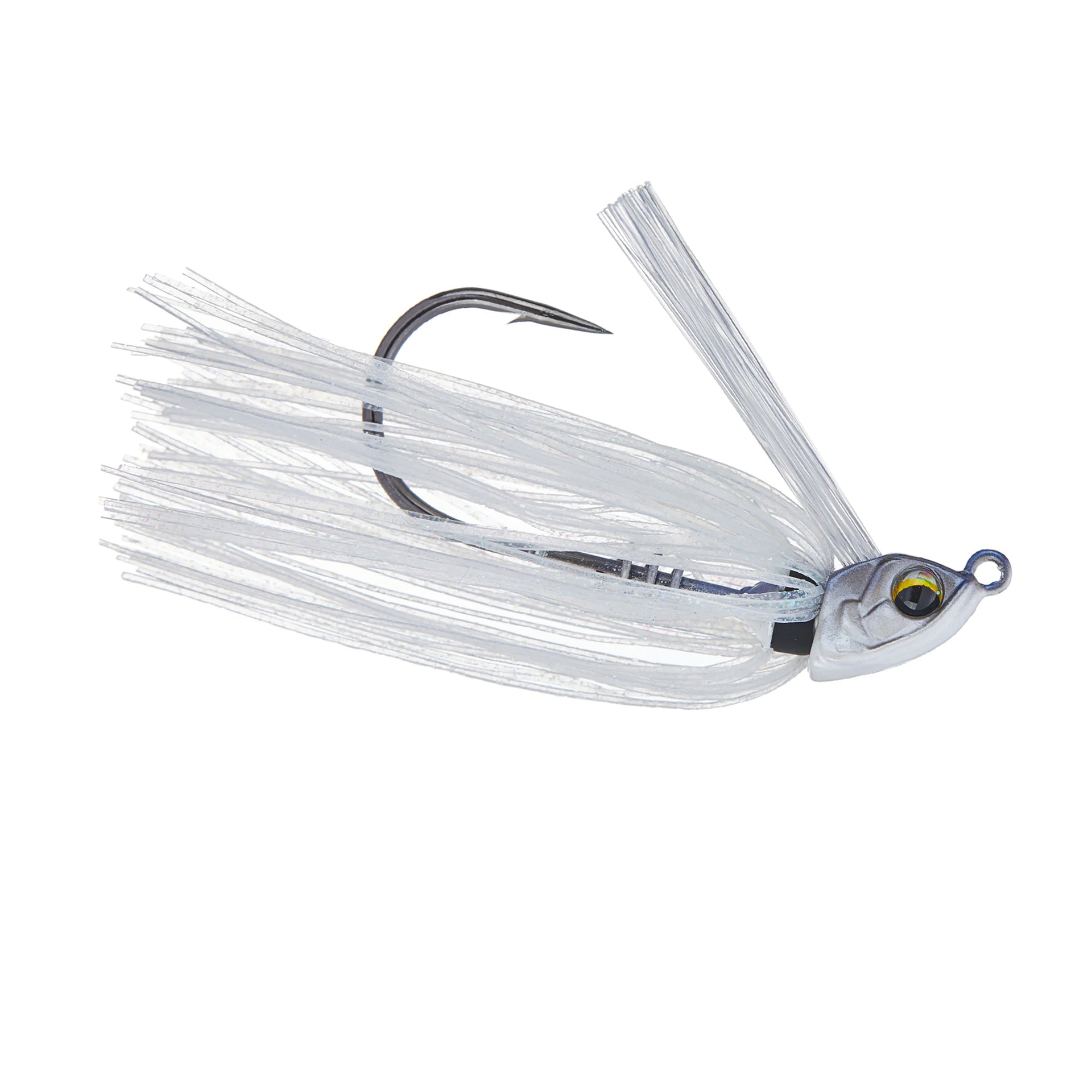 Leurre Nitro Shad 120 Ghost Shiner monté sur têtes plombées en 5 grammages