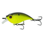 Curve Finesse Squarebill - Chartreuse Black Back - 6th Sense Fishing