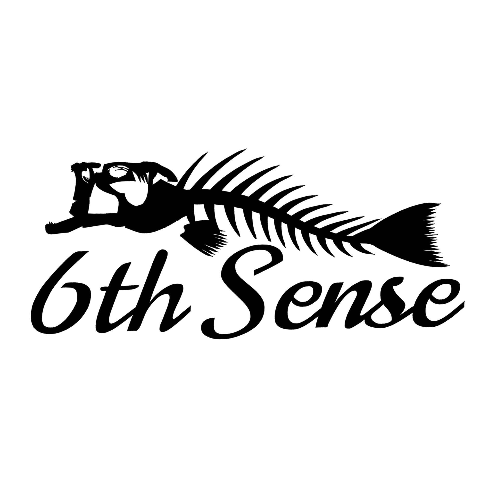 6th Sense Fishing - Gear - 'Fish Bones' Decal