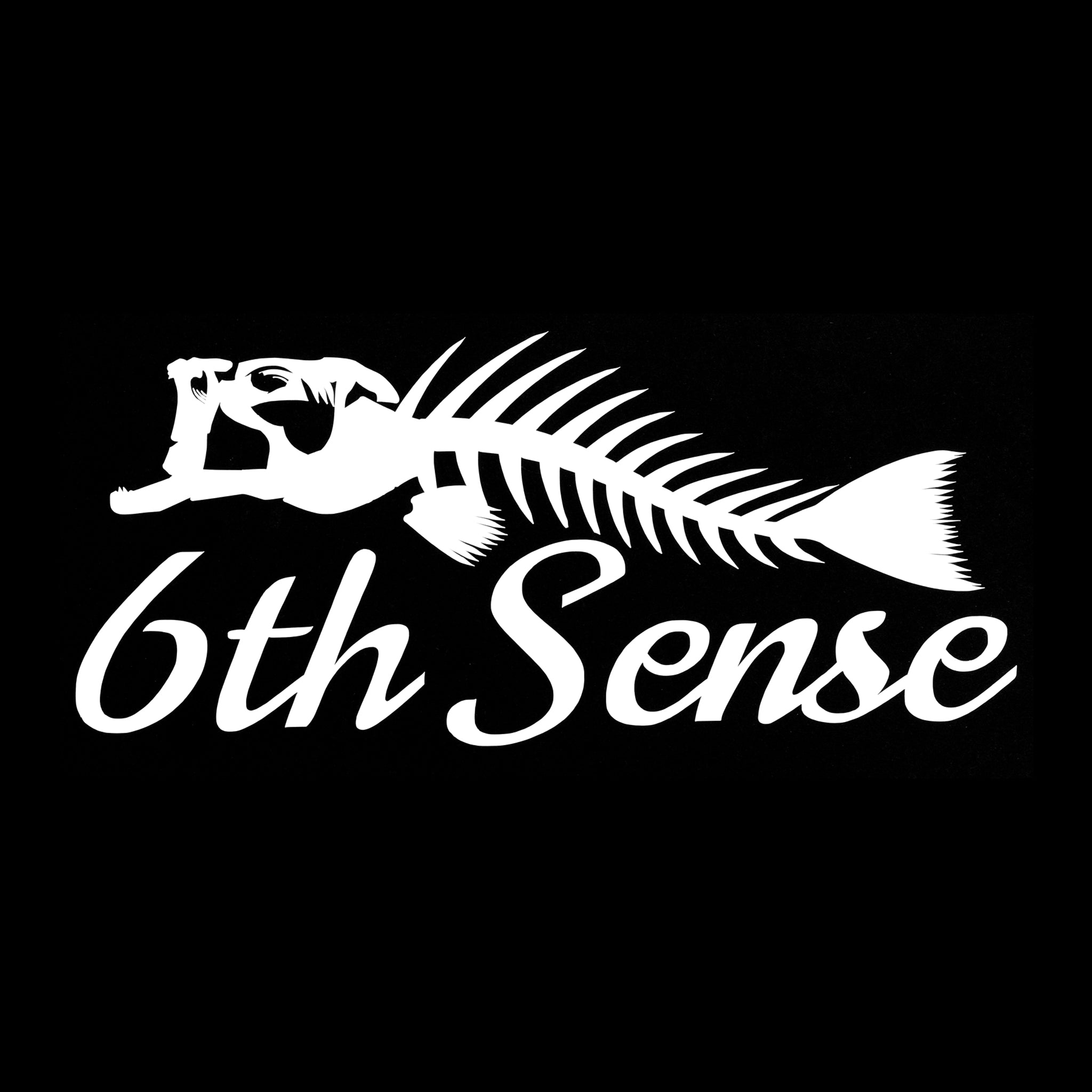 6th Sense Fishing - Gear - 'Fish Bones' Decal