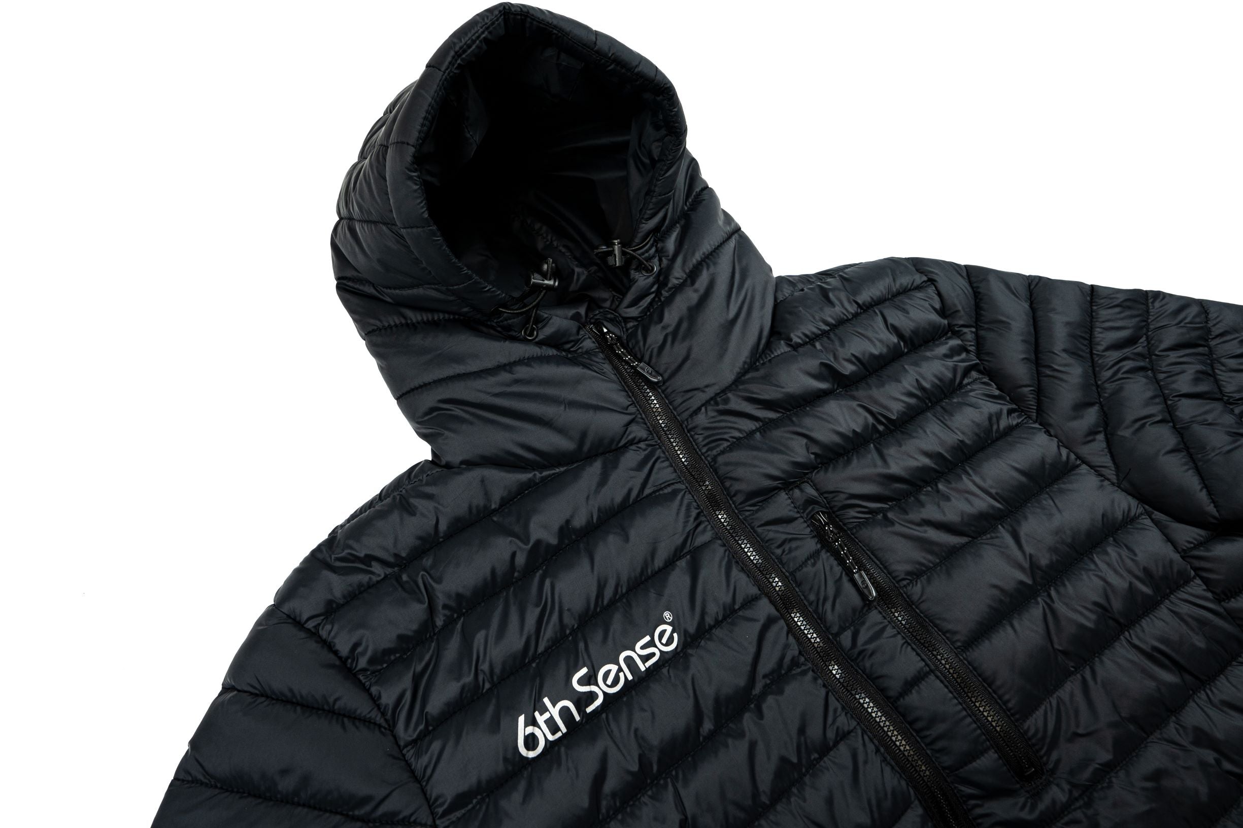 6th Sense Fishing - Outerwear - FishDown Hooded Jacket - Black