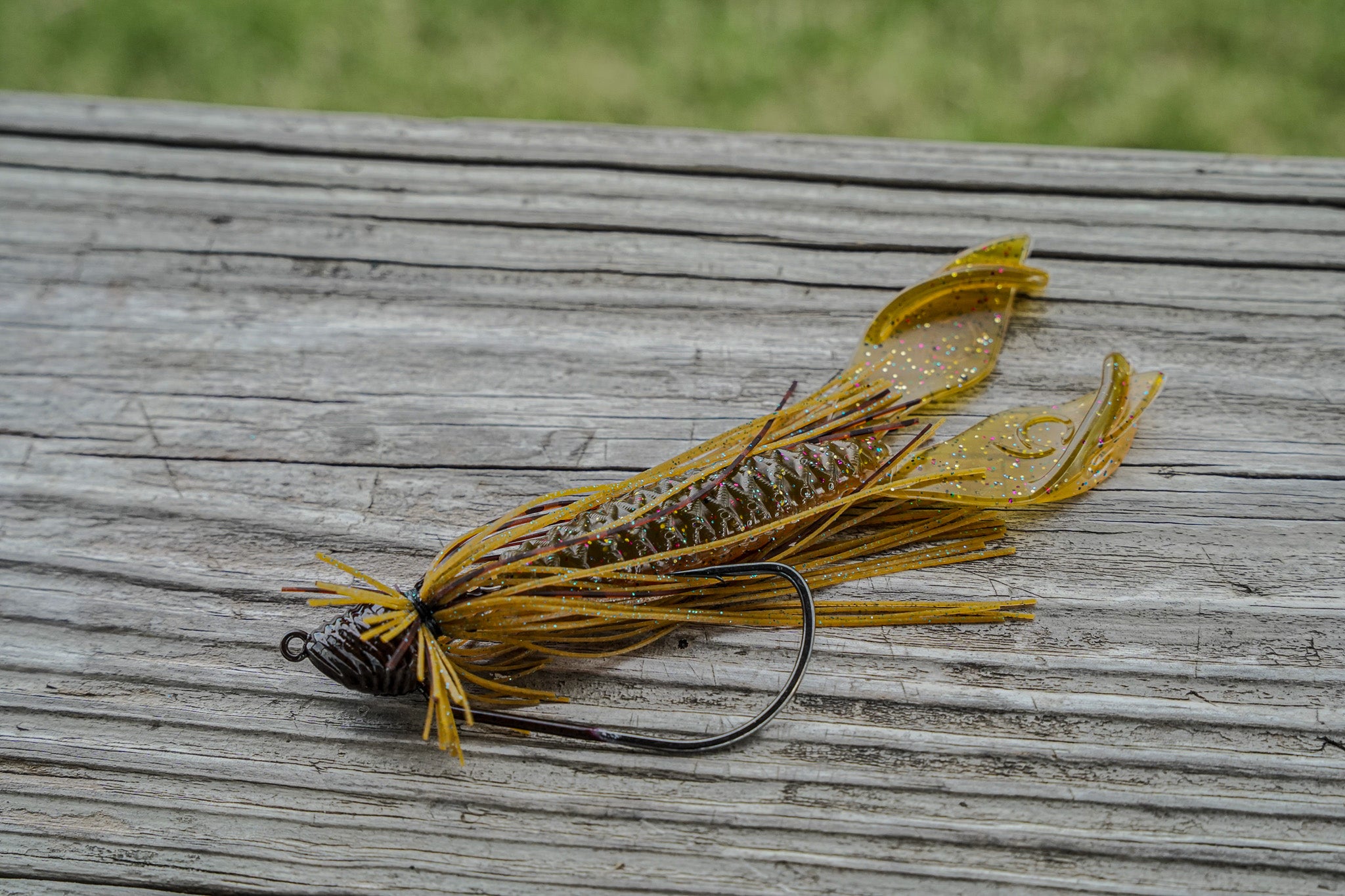 Axle Hybrid Finesse Jig - Gravel Craw