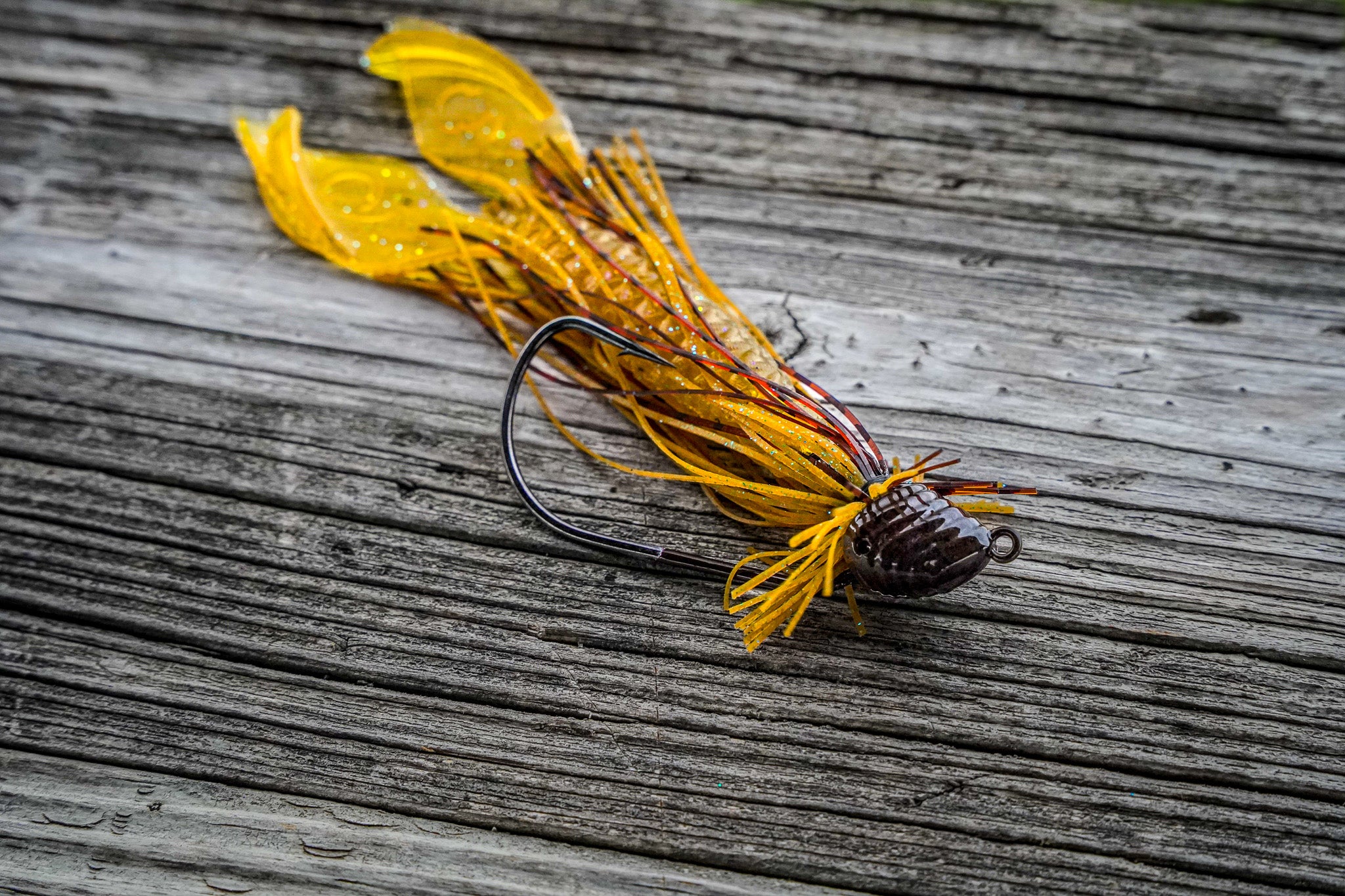 Axle Hybrid Finesse Jig - Gravel Craw