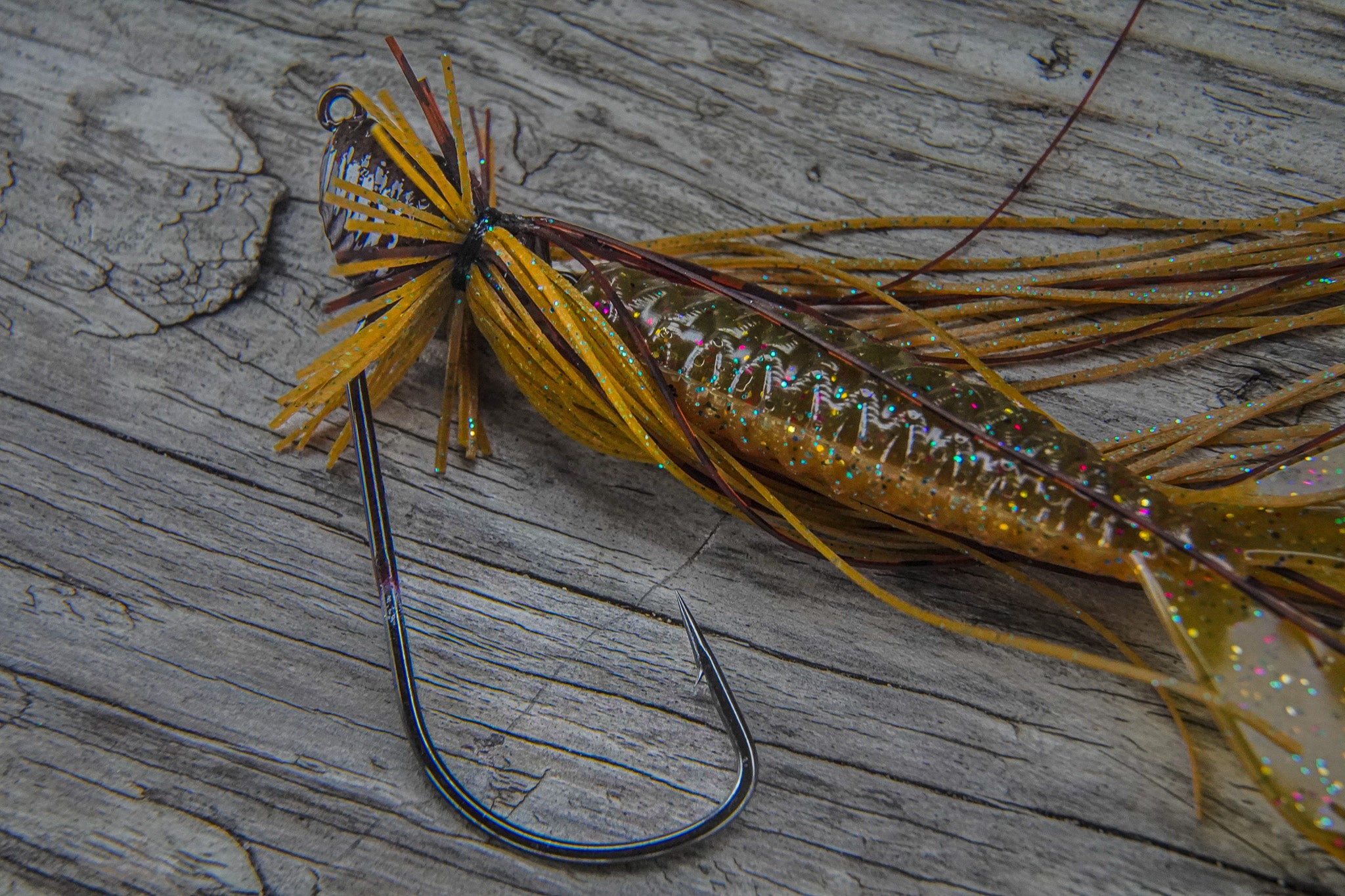 Axle Hybrid Finesse Jig - Gravel Craw