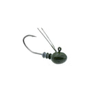 Divine Ned Rig Football Heads - Green Pumpkin - 6th Sense Fishing