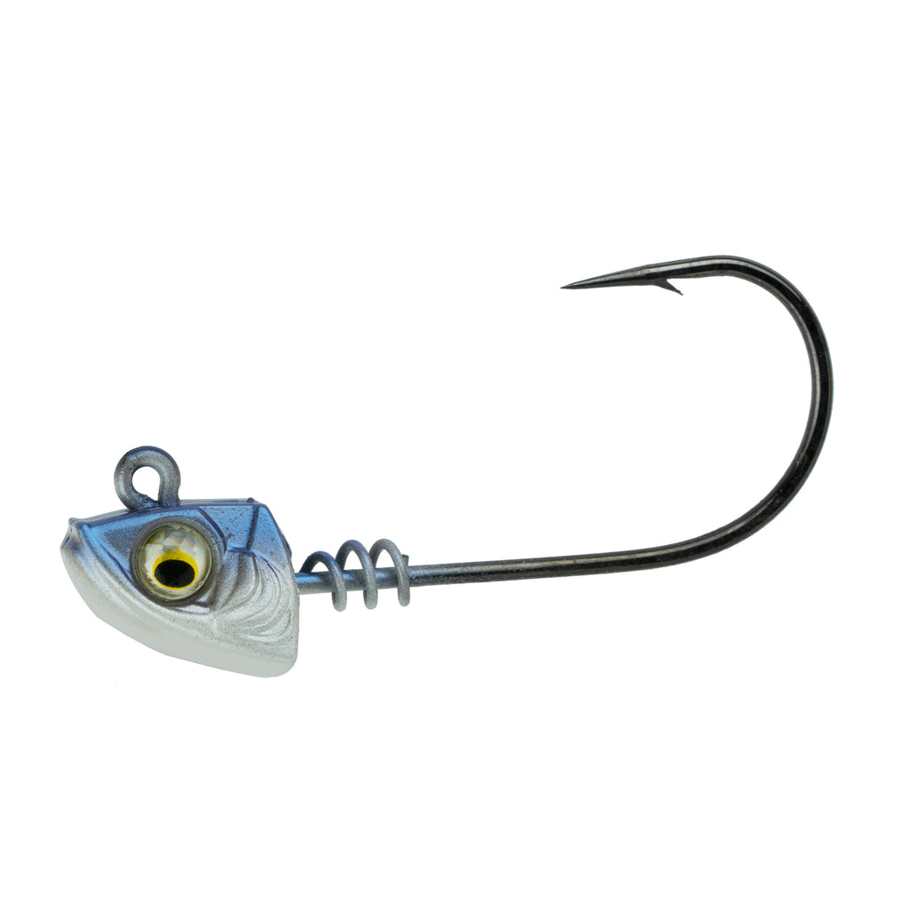 Weighted-Swimbait-Hooks-Jig-Heads-Soft Plastic Worm Fishing Hooks 3/0 4/0  5/0 6 Pack, Hooks -  Canada