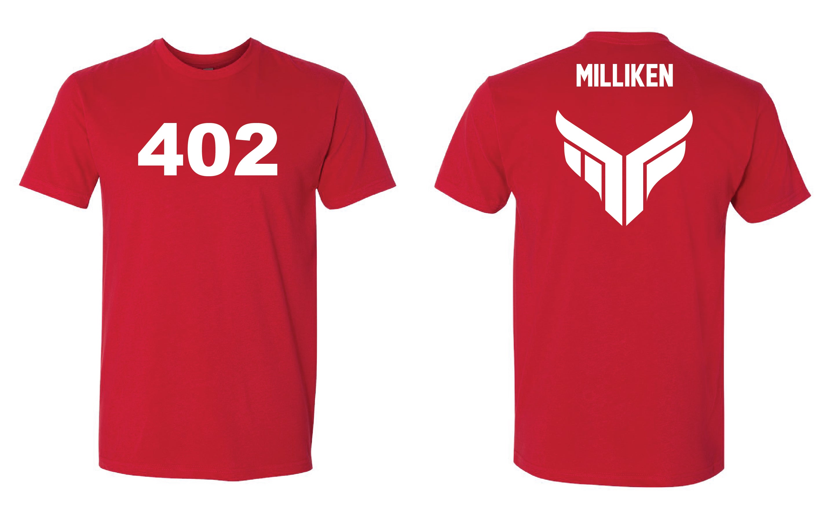 Milliken '402' T-Shirt - Red 2X-Large