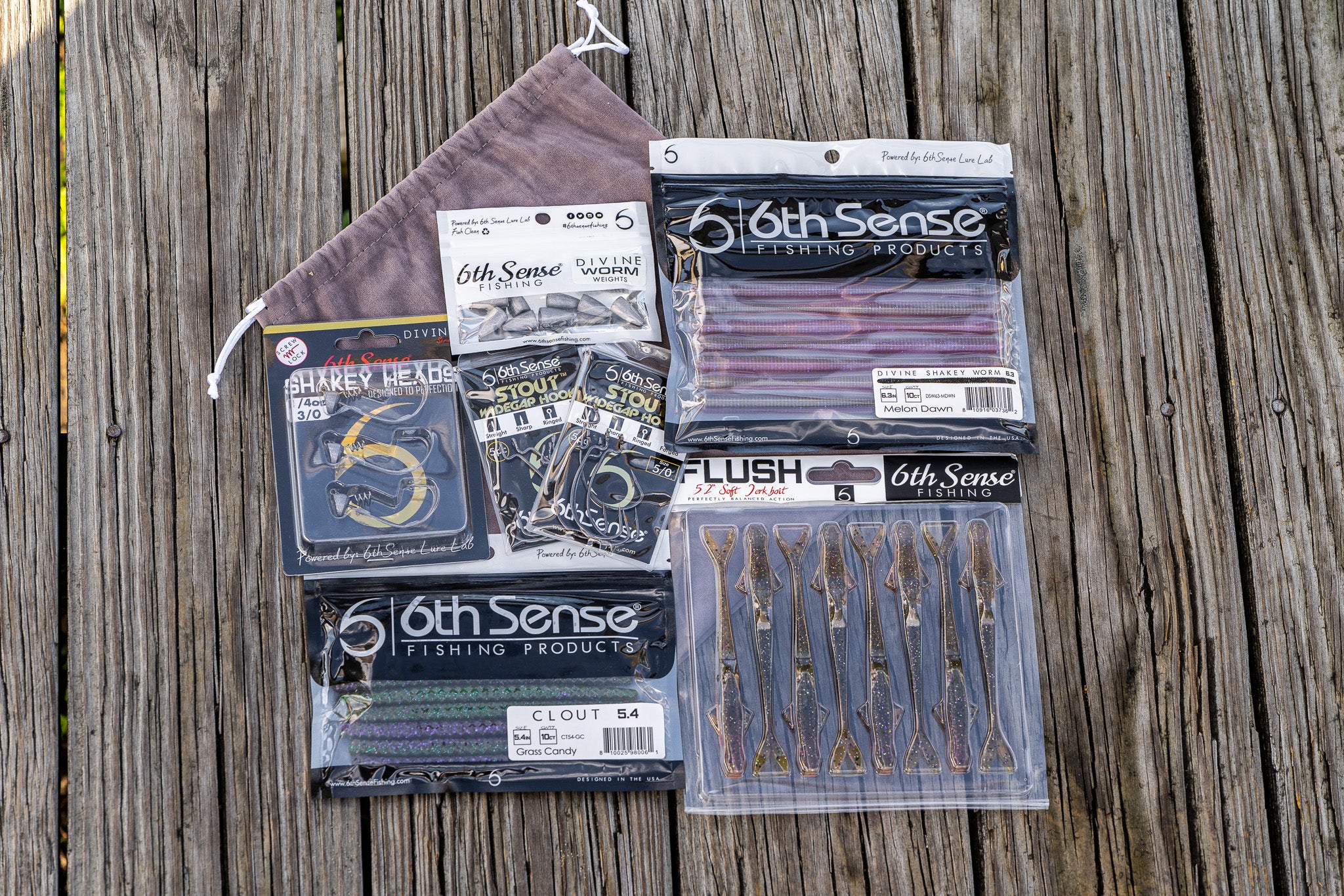 6th Sense Fishing - Bundles - Soft Plastic Kit Large
