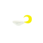 Curly Clobber - White-Treuse - 6th Sense Fishing